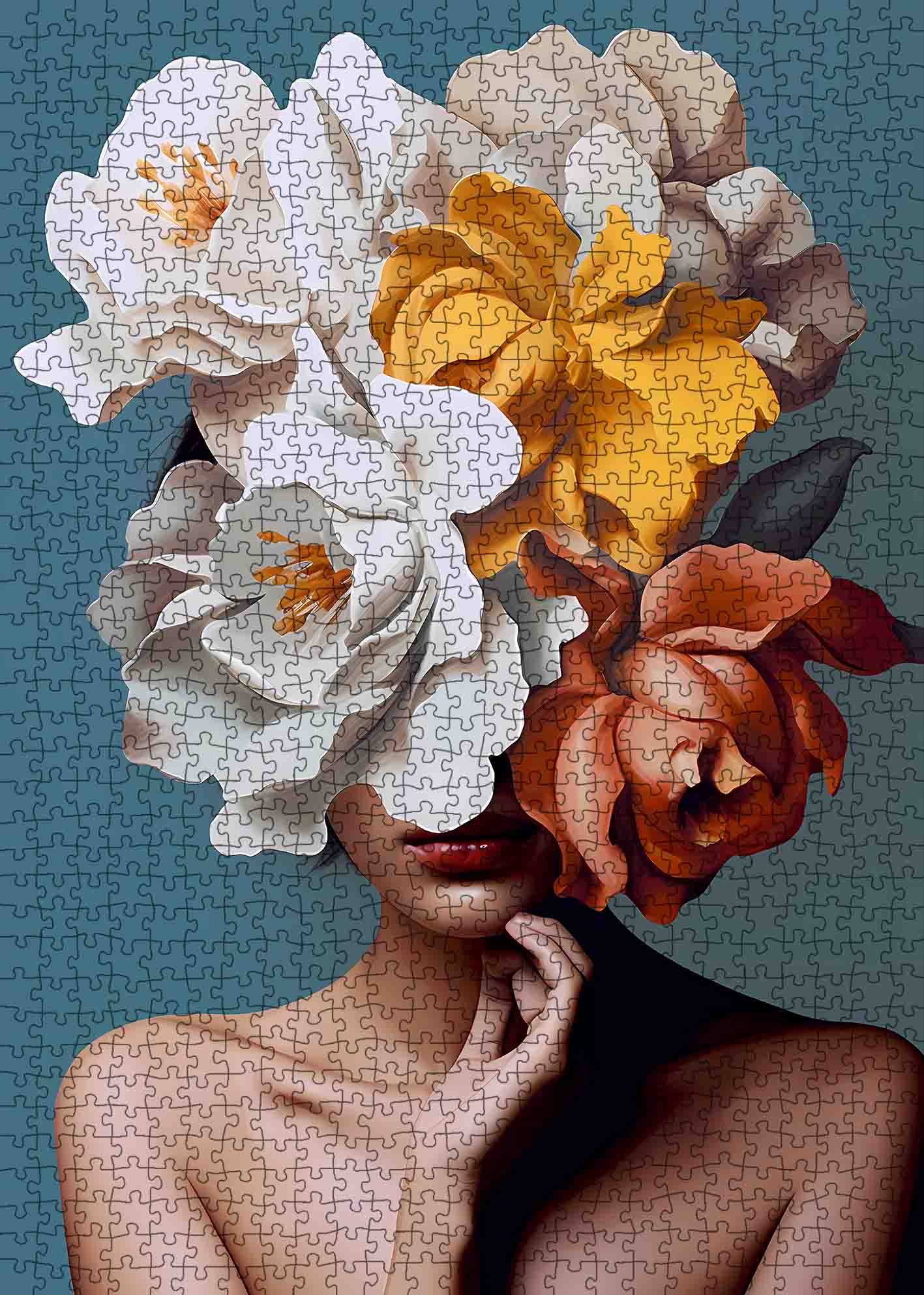 tucocoo-blooming-elegance-beauty-puzzle-1000-teile-blumen image 2