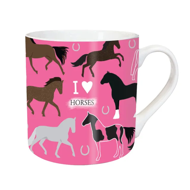 otter-house-i-love-horses-tasse-tarka-290-ml-pferd image 1