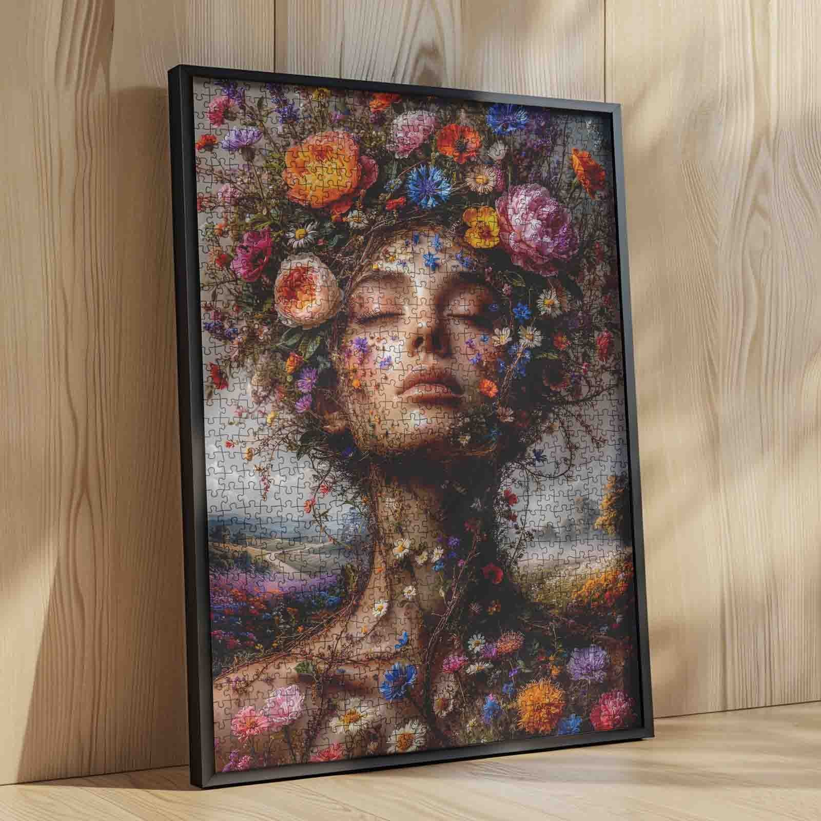 tucocoo-blooming-mother-nature-portrait-puzzle-1000-teile image 4