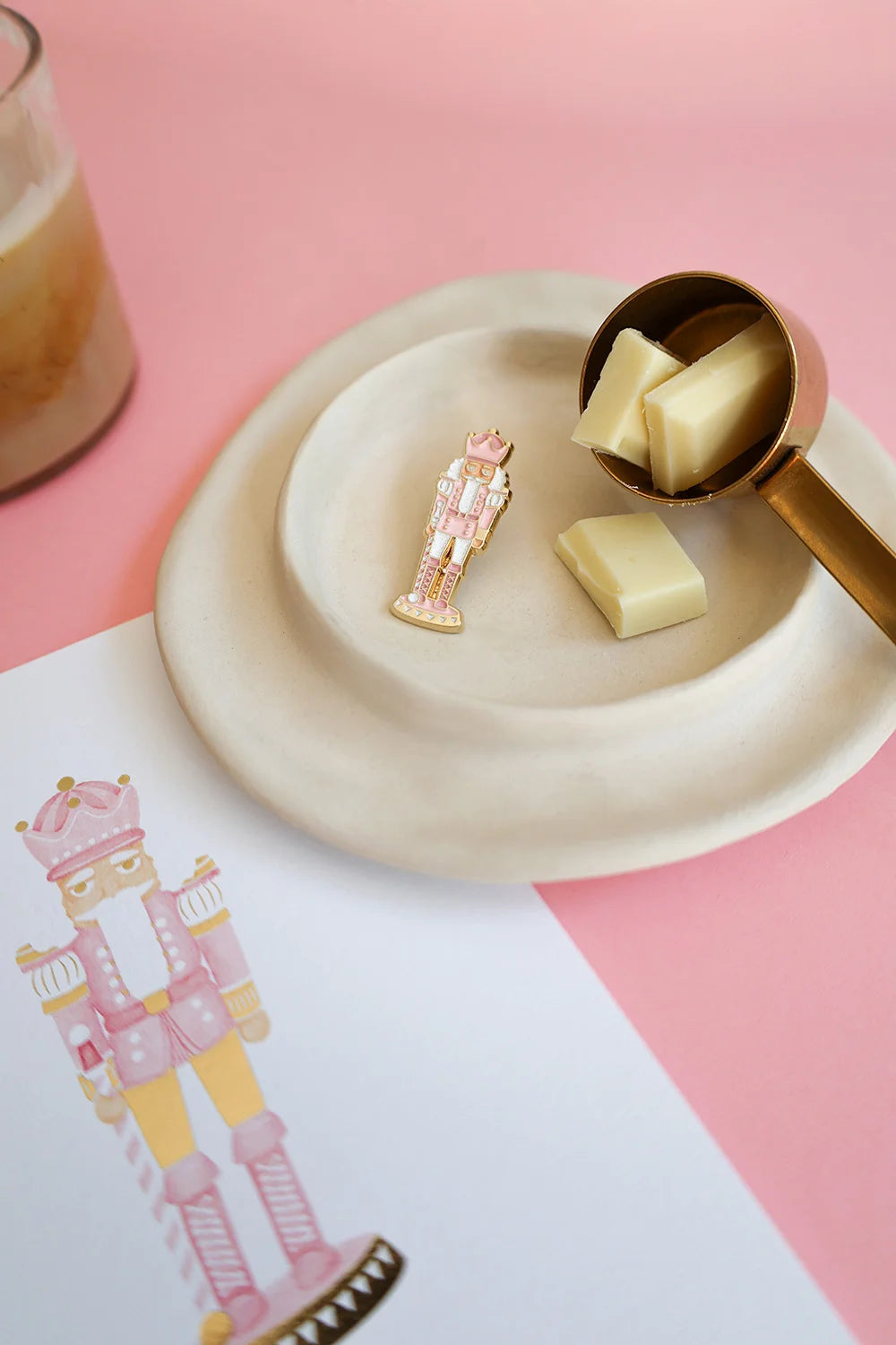 all-the-ways-to-say-pink-nutcracker-pin-anstecker-rosa-emaille image 4