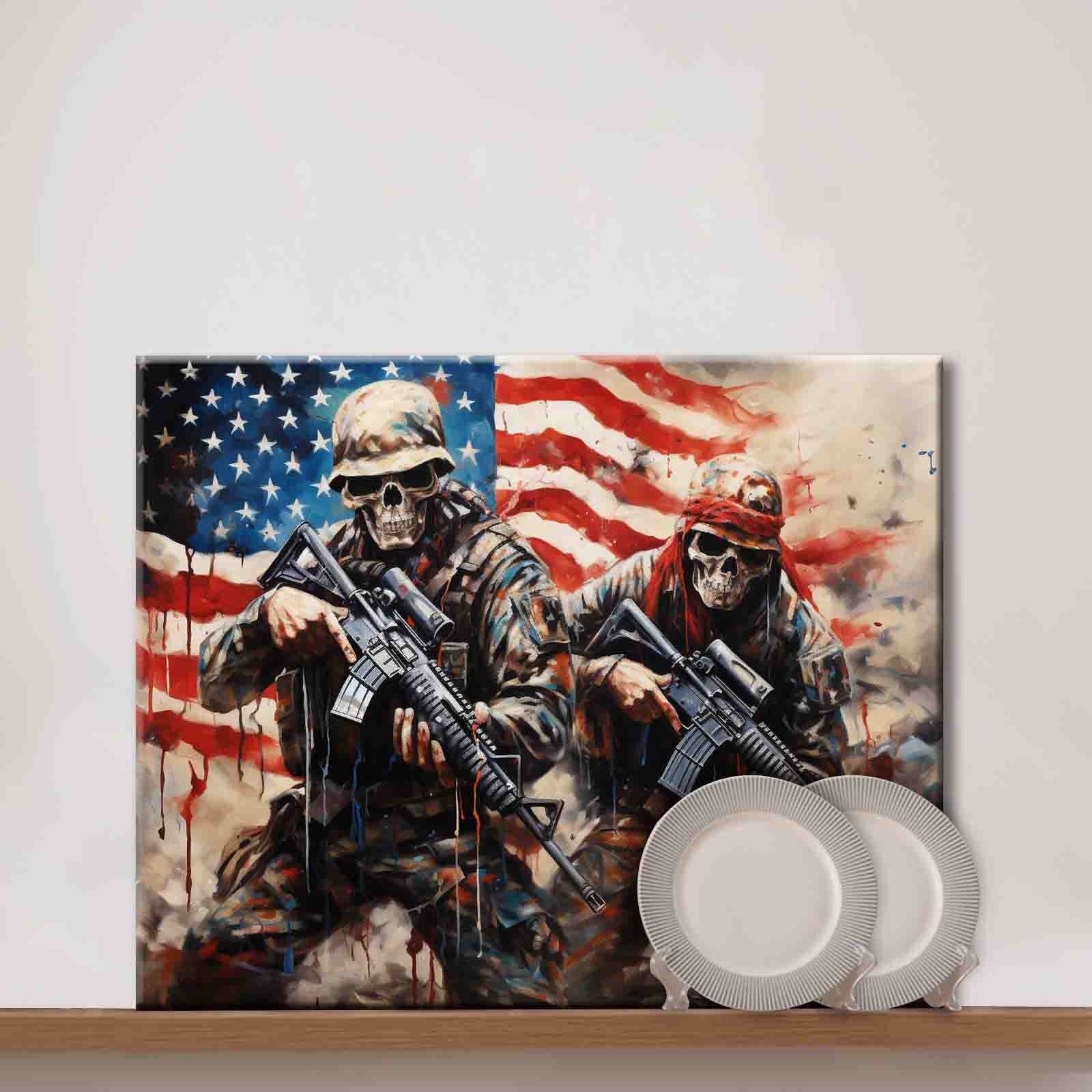 tucocoo-patriotic-skull-soldiers-malen-nach-zahlen-ohne-rahmen image 3