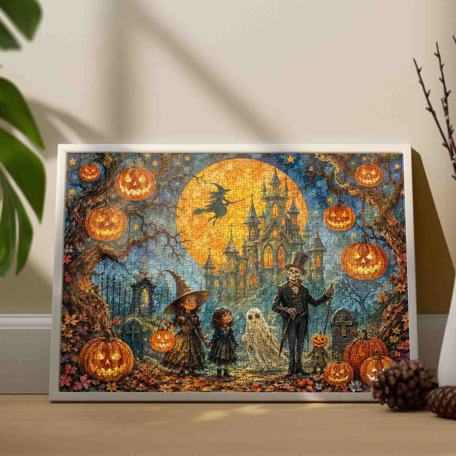 tucocoo-jigsaw-puzzles-moonlit-castle-puzzle-1000-teile-halloween image 4