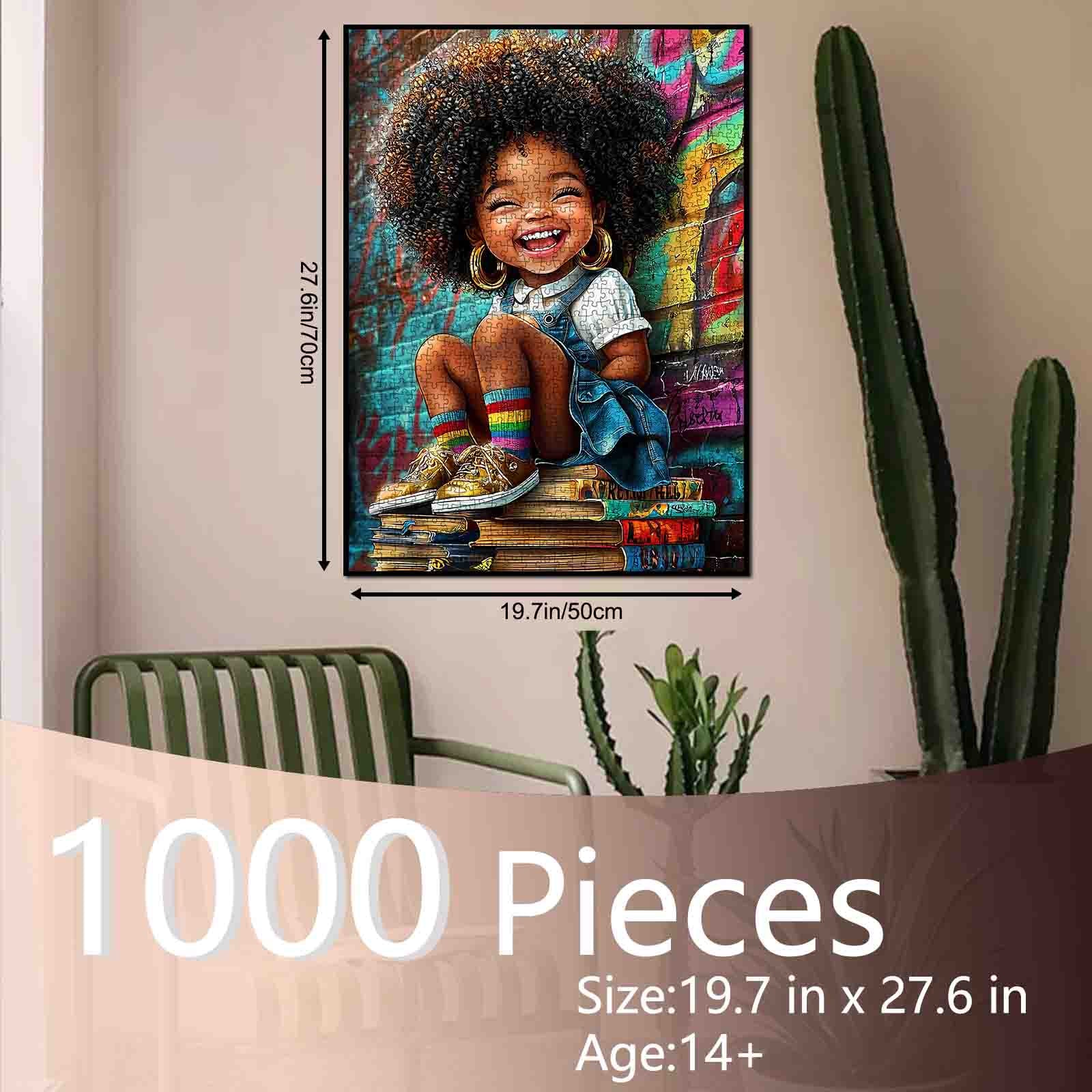 tucocoo-joyful-curly-girl-graffiti-street-puzzle-1000-teile-graffiti image 5