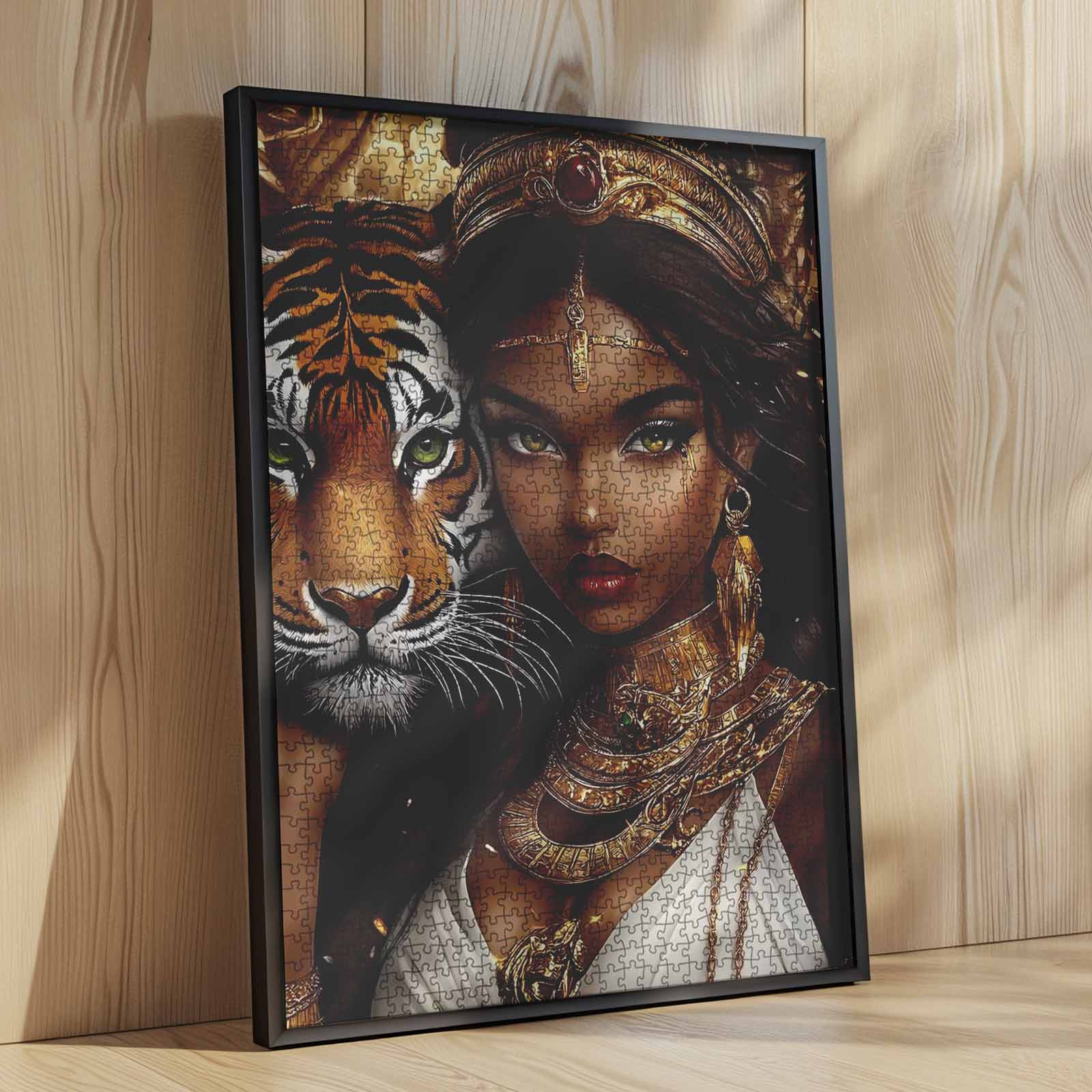 tucocoo-mystic-tiger-queen-puzzle-1000-teile-tiger-motiv image 4