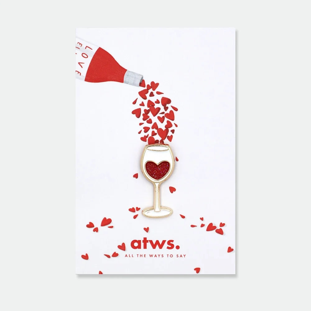 all-the-ways-to-say-drunk-in-love-pin-weinglas-emaille image 1
