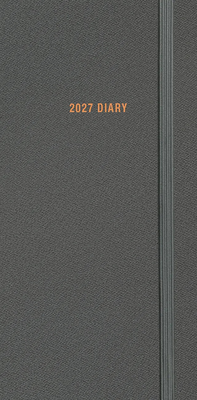 otter-house-fashion-diary-charcoal-slim-tagebuch-2027 image 1