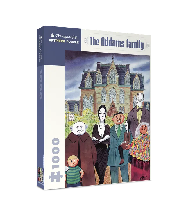 pomegranate-jigsaw-puzzles-the-addams-family-puzzle-1000-teile-humor image 1