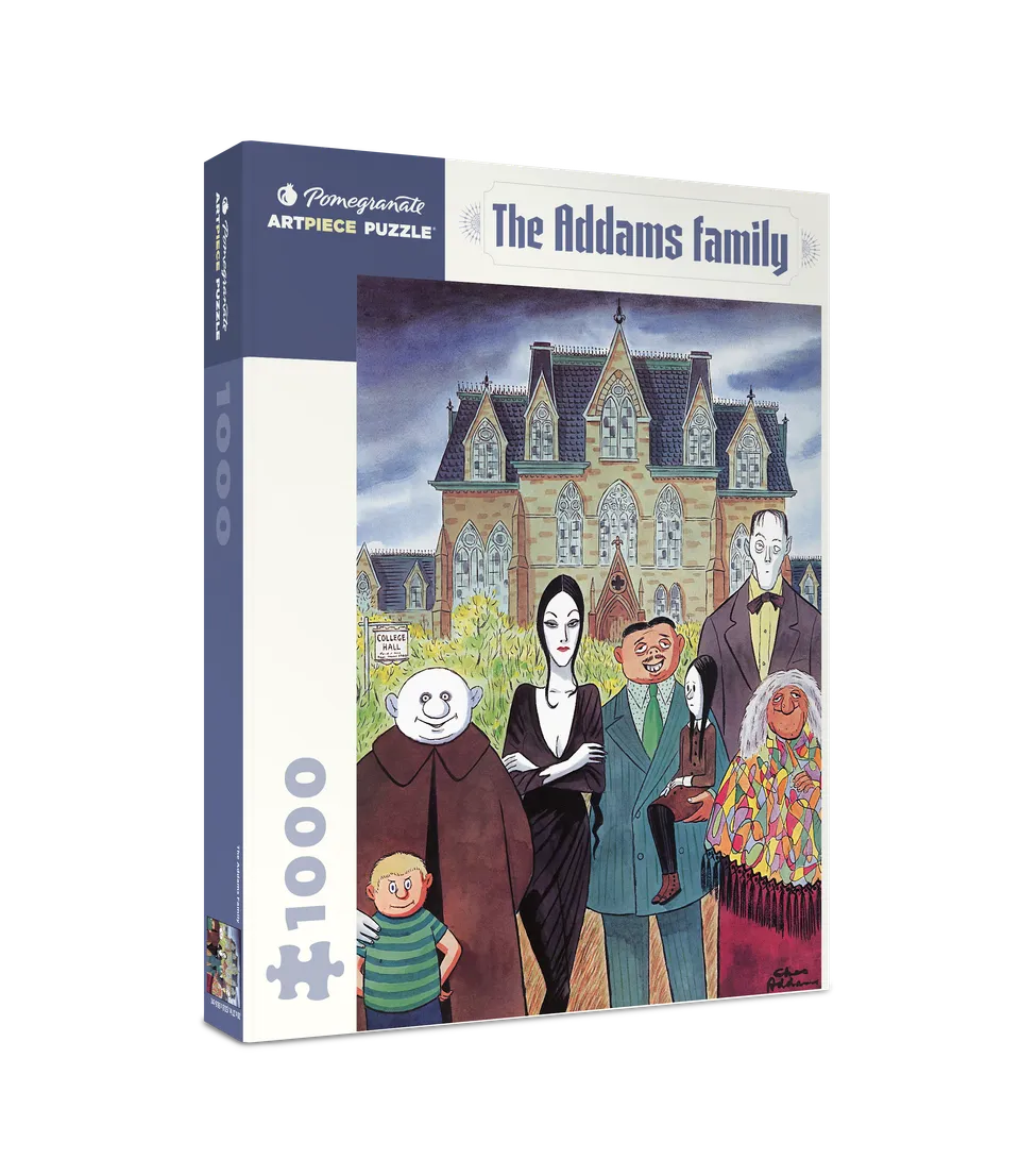pomegranate-jigsaw-puzzles-the-addams-family-puzzle-1000-teile-humor image 1
