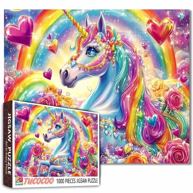 tucocoo-magical-unicorn-puzzle-1000-teile-einhorn image 1