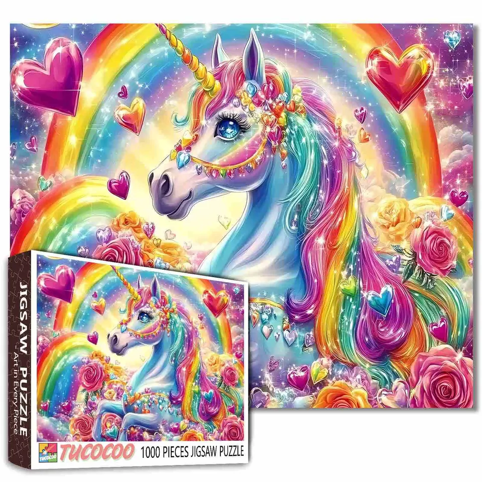 tucocoo-magical-unicorn-puzzle-1000-teile-einhorn image 1