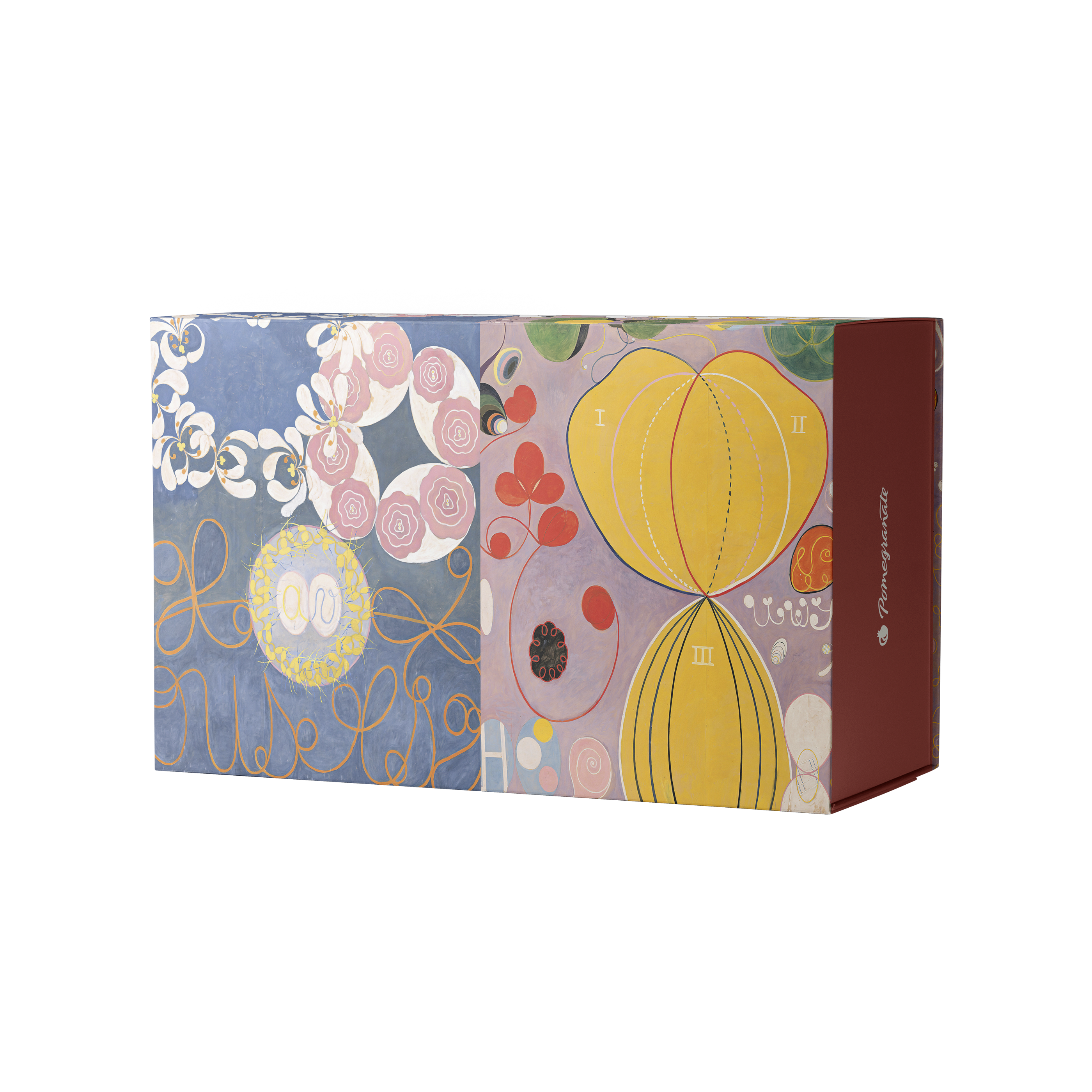 pomegranate-hilma-af-klint-puzzle-120-teile-set-abstrakt image 1