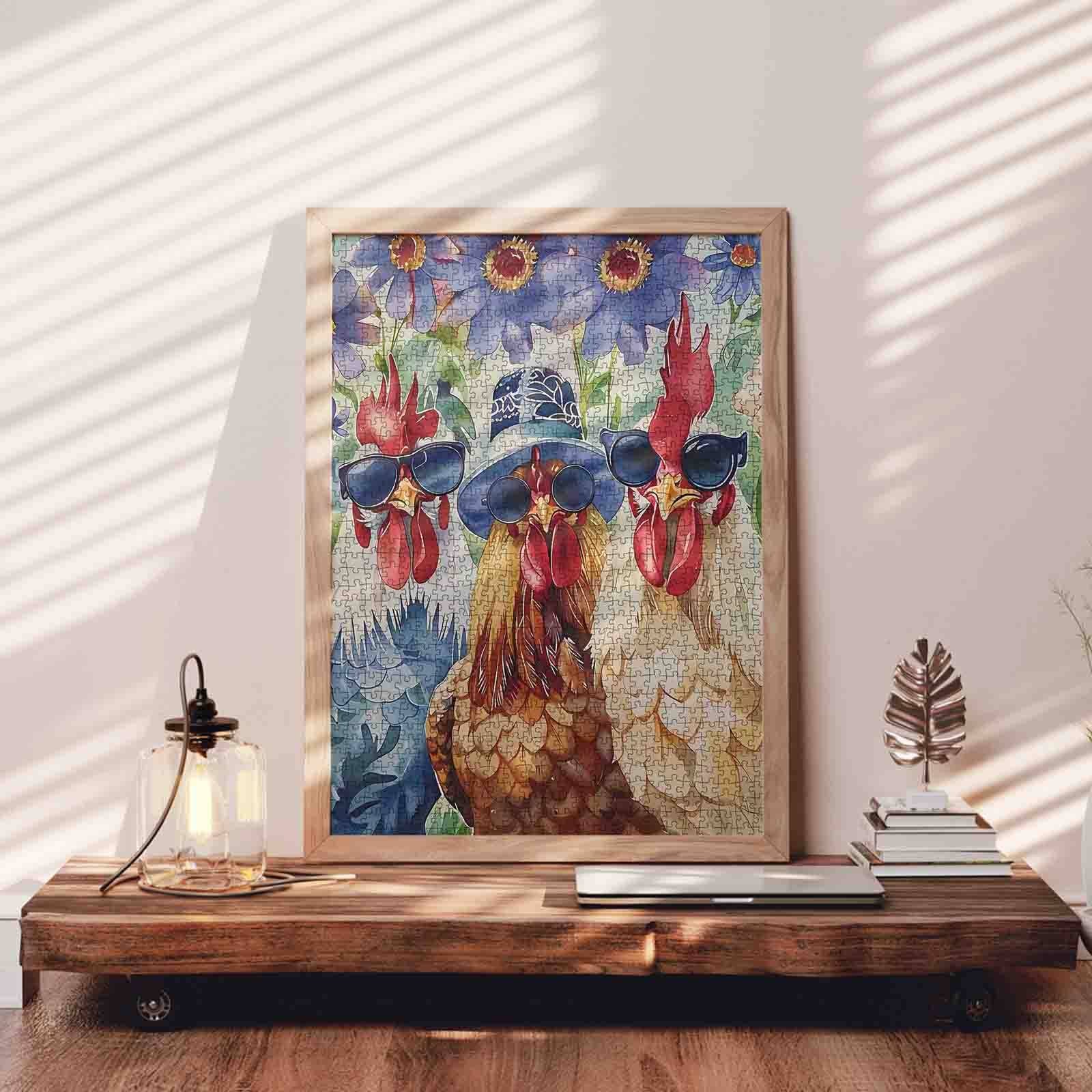 tucocoo-cool-chickens-sunglasses-puzzle-1000-teile-h-hner image 3