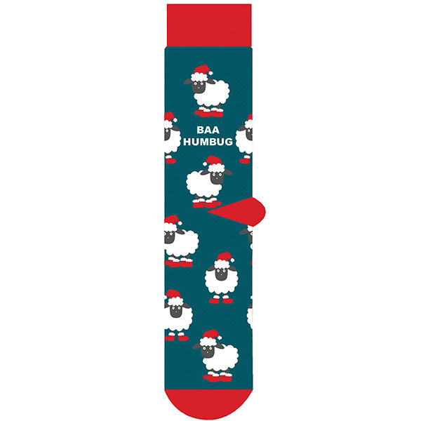 otter-house-baa-humbug-socken-weihnachten-schaf-1-paar image 2