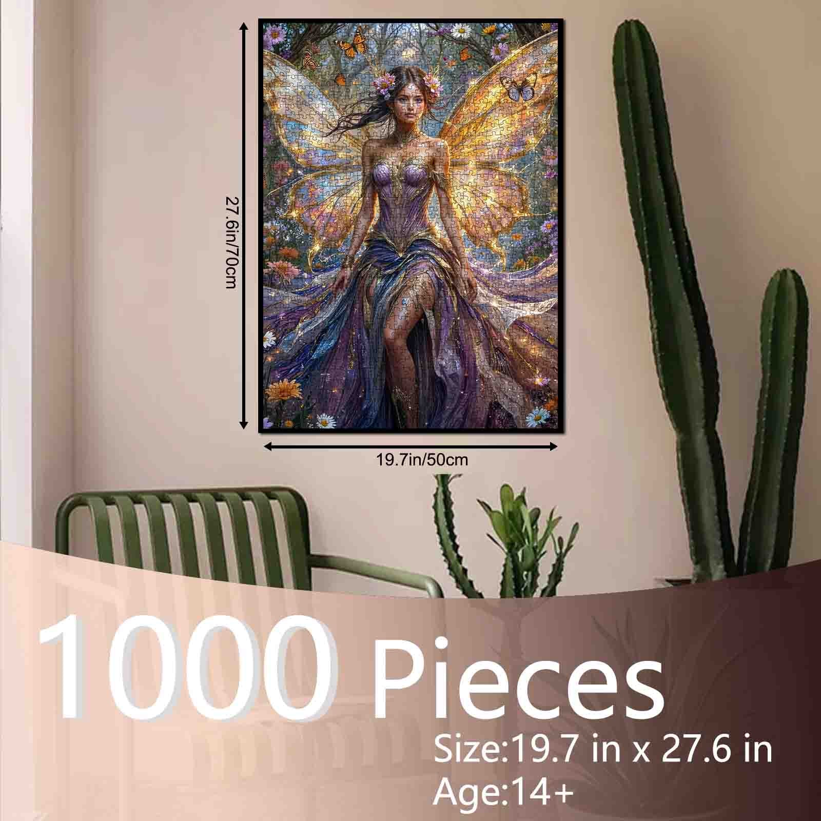 tucocoo-enchanted-garden-fairy-puzzle-1000-teile-fee image 5