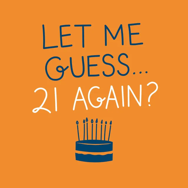 otter-house-you-ve-got-to-laugh-21-again-geburtstagskarte image 1
