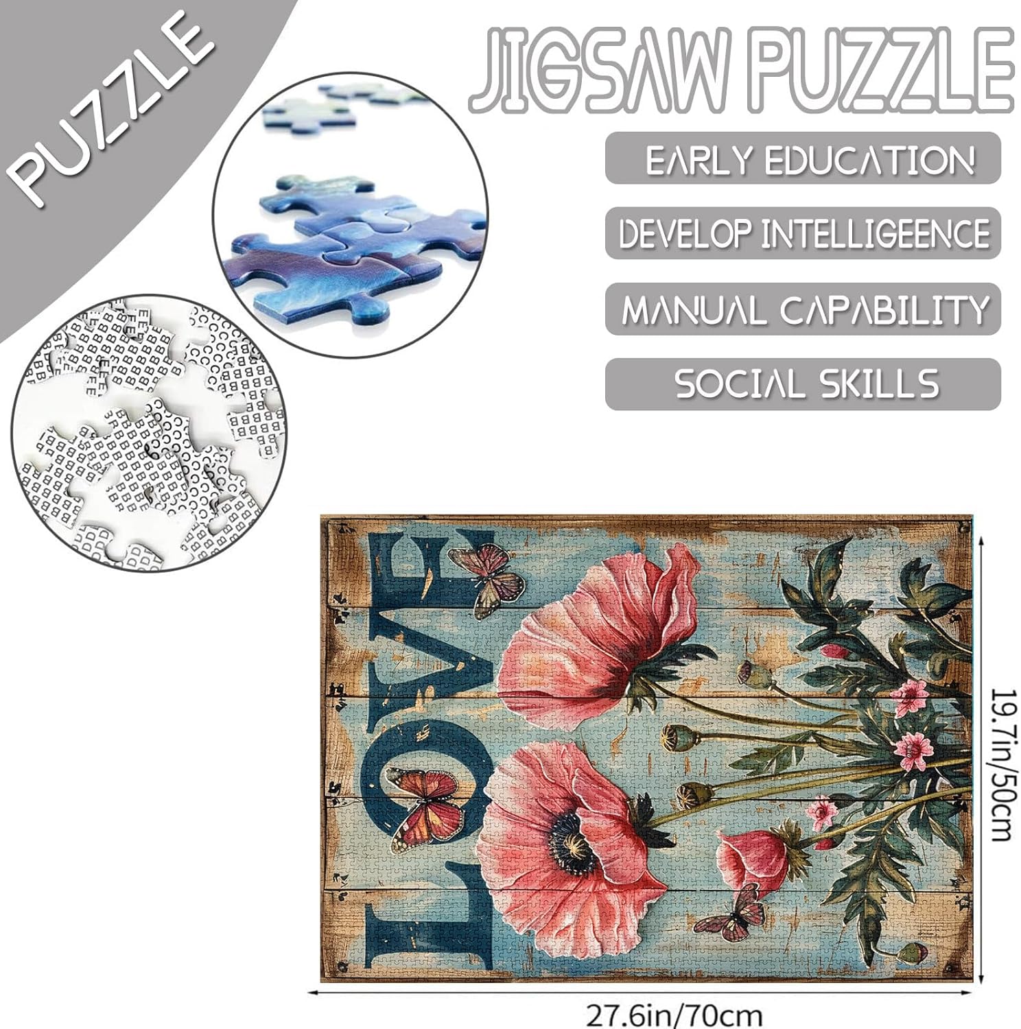 tucocoo-poppy-flowers-puzzle-1000-teile-mohnblumen image 4