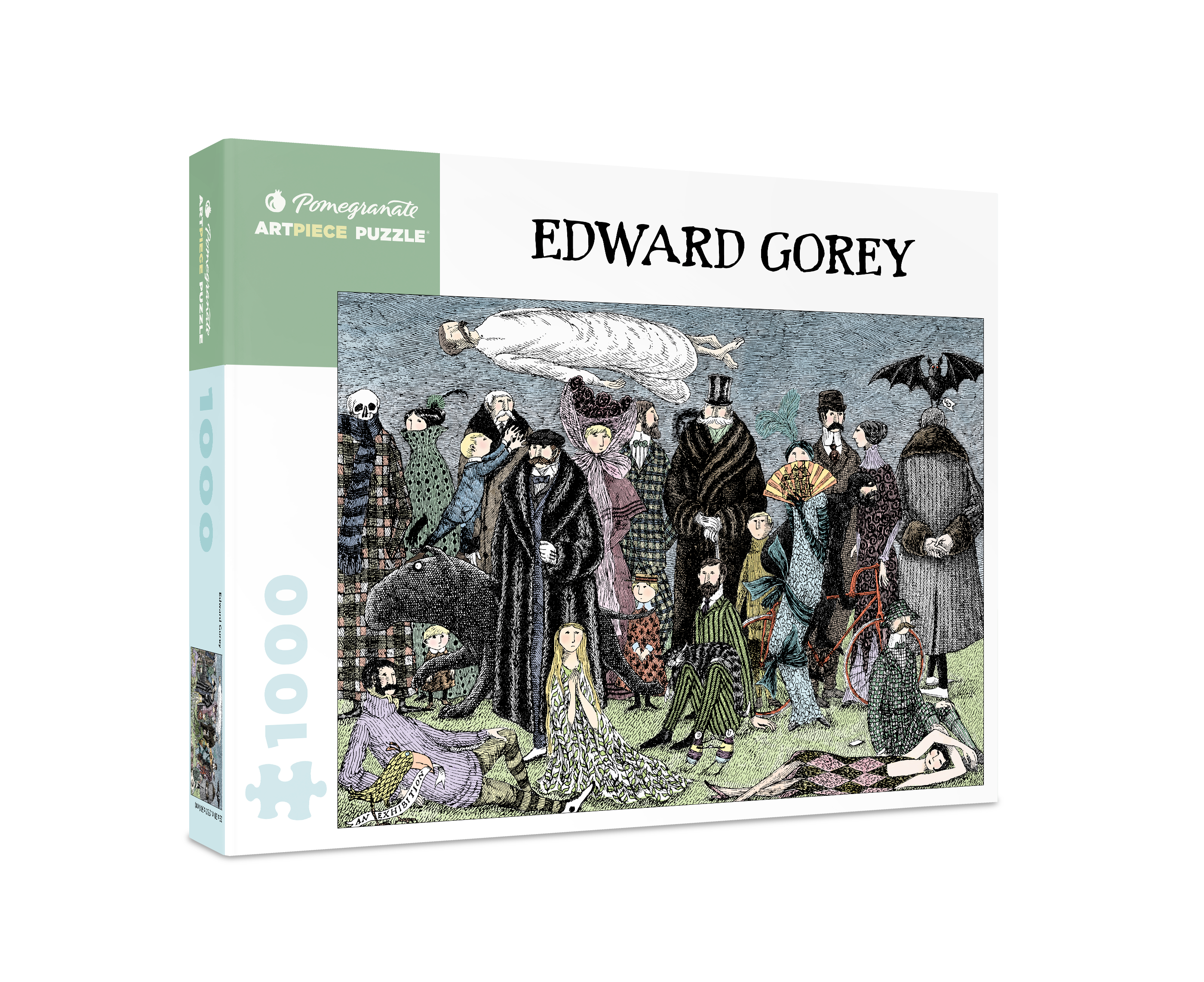 pomegranate-edward-gorey-puzzle-1000-teile-untitled-1965 image 1