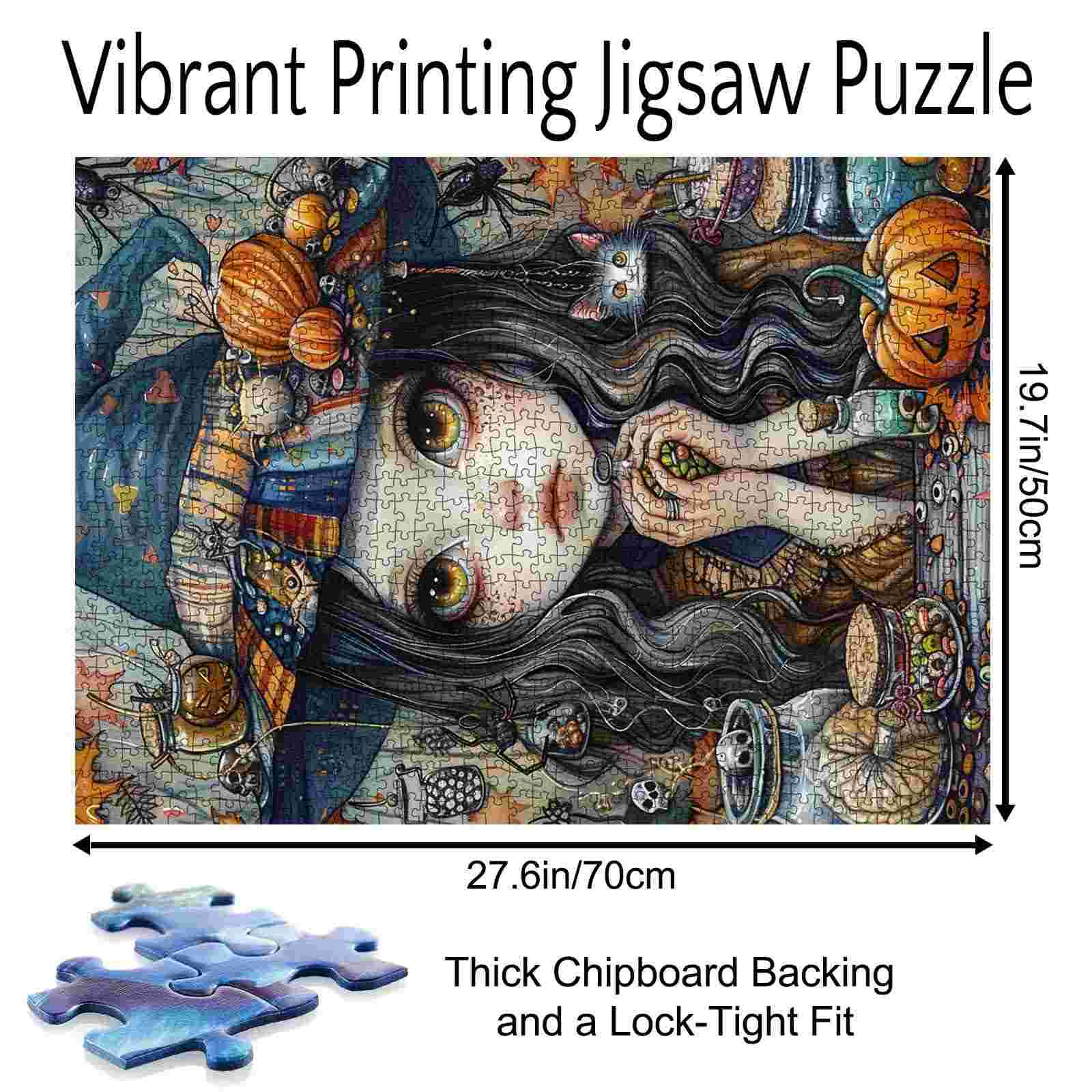 tucocoo-little-witch-and-halloween-magic-puzzle-1000-teile-hexe image 5