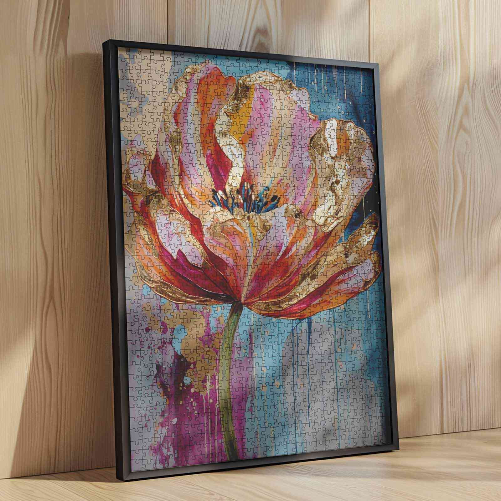 tucocoo-golden-blooming-flower-puzzle-1000-teile image 4