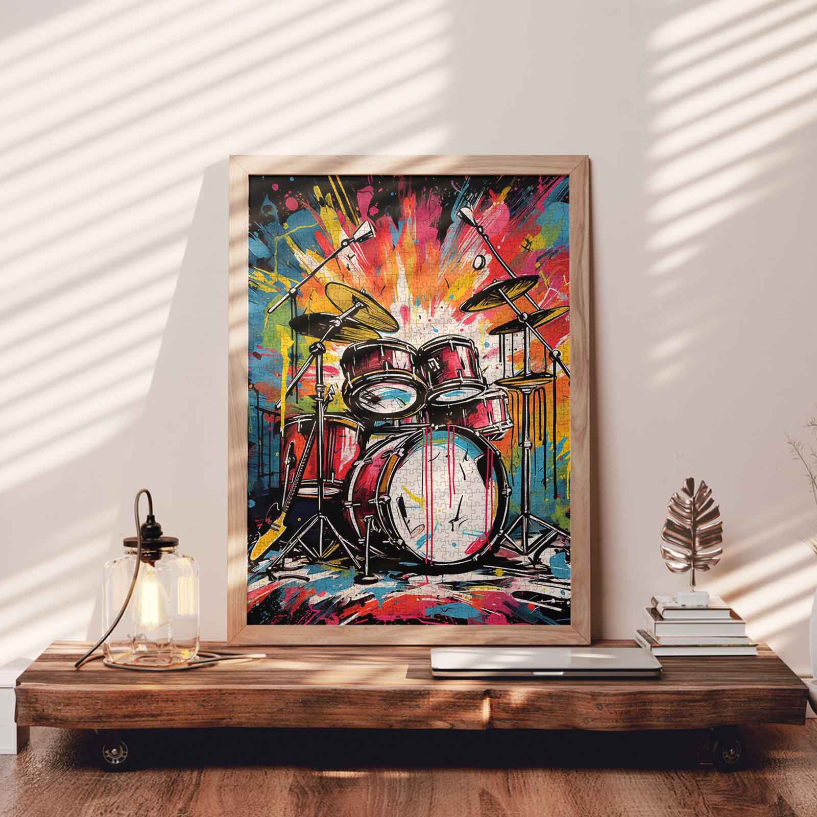 tucocoo-jigsaw-puzzles-puzzle-graffiti-drums-1000-teile-musik image 3