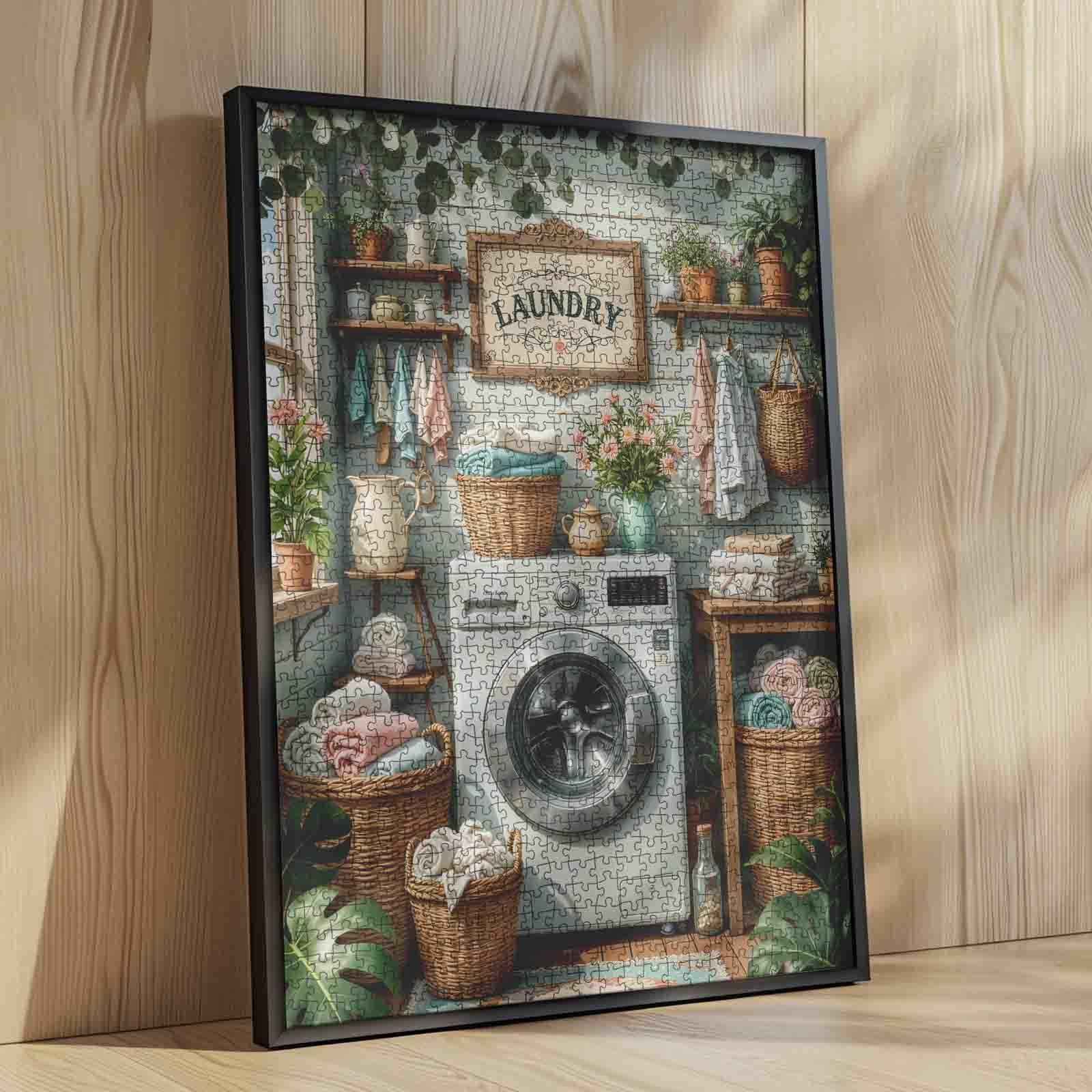 tucocoo-cozy-green-laundry-room-puzzle-1000-teile image 4