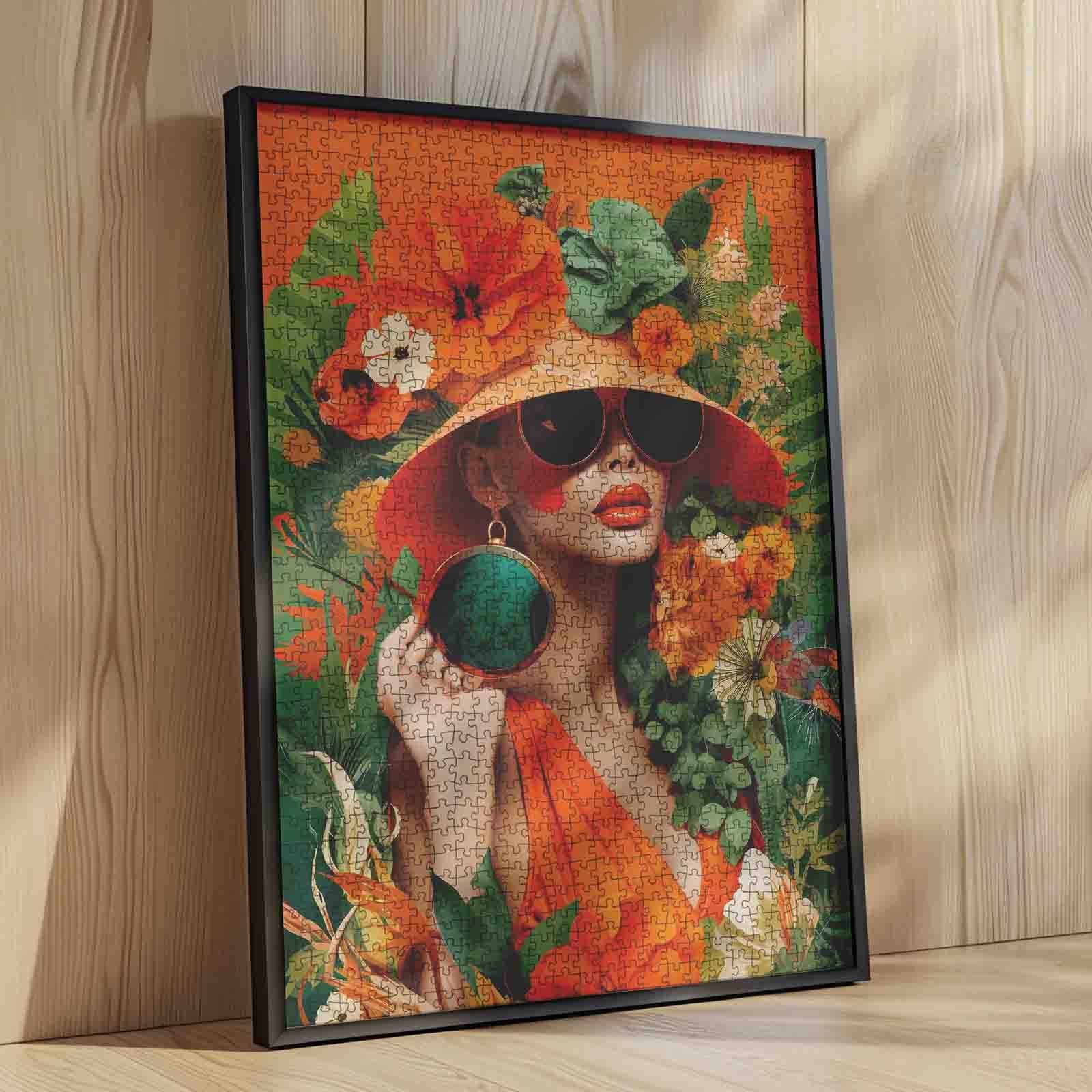 tucocoo-girl-in-flower-hat-puzzle-1000-teile-blumenhut image 4