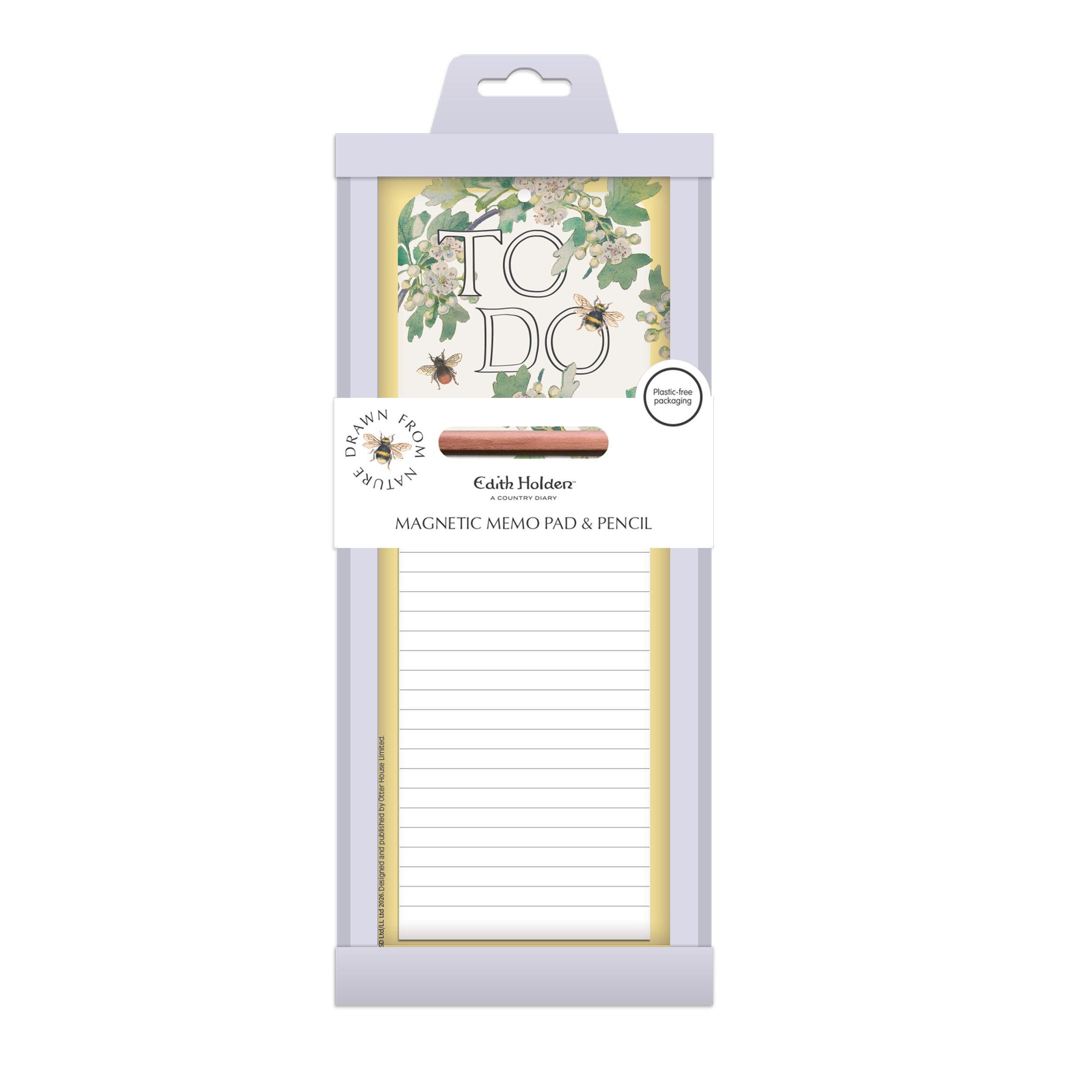 otter-house-edith-holden-hawthorn-blossom-magnet-memoblock image 2