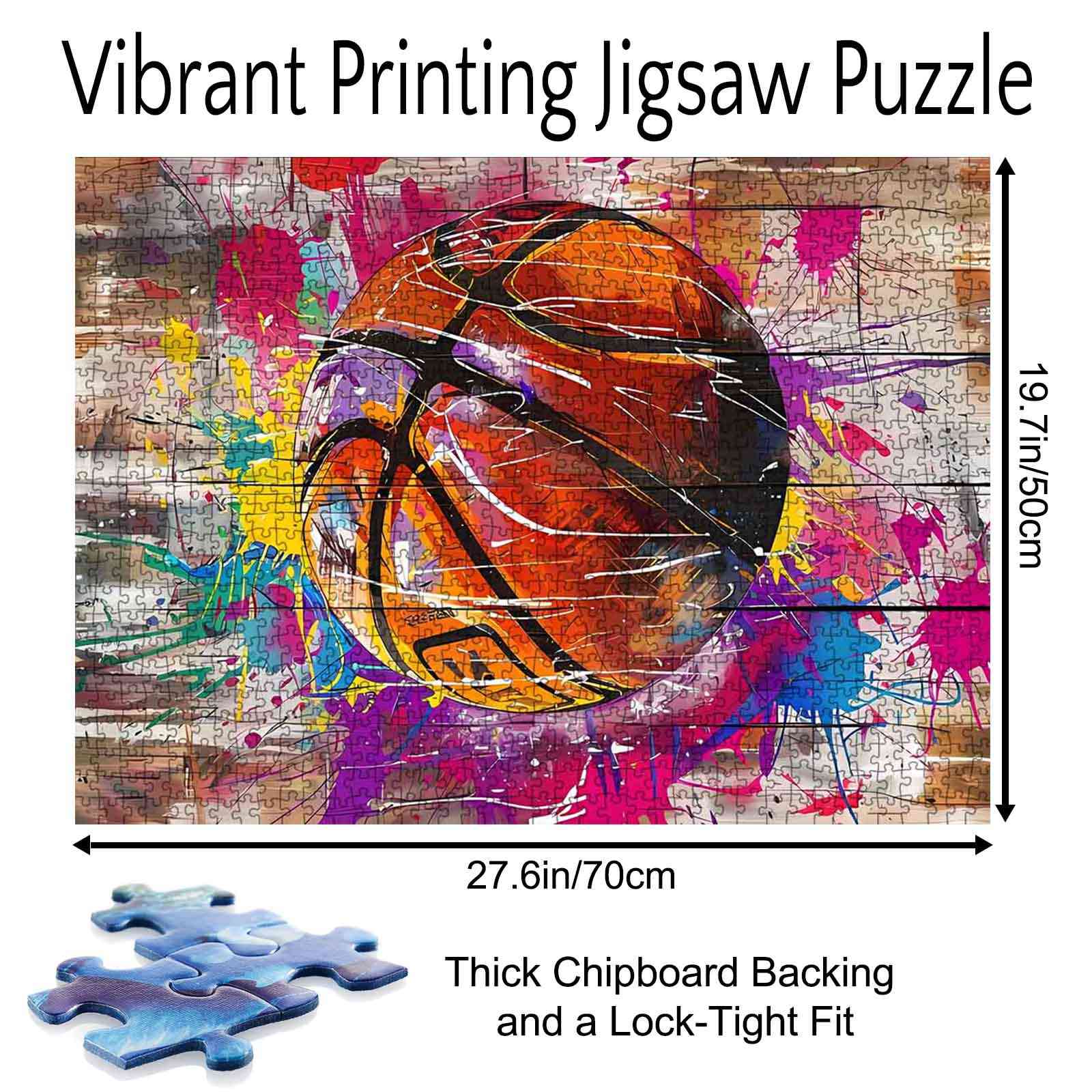 tucocoo-basketball-graffiti-wooden-board-puzzle-1000-teile image 5