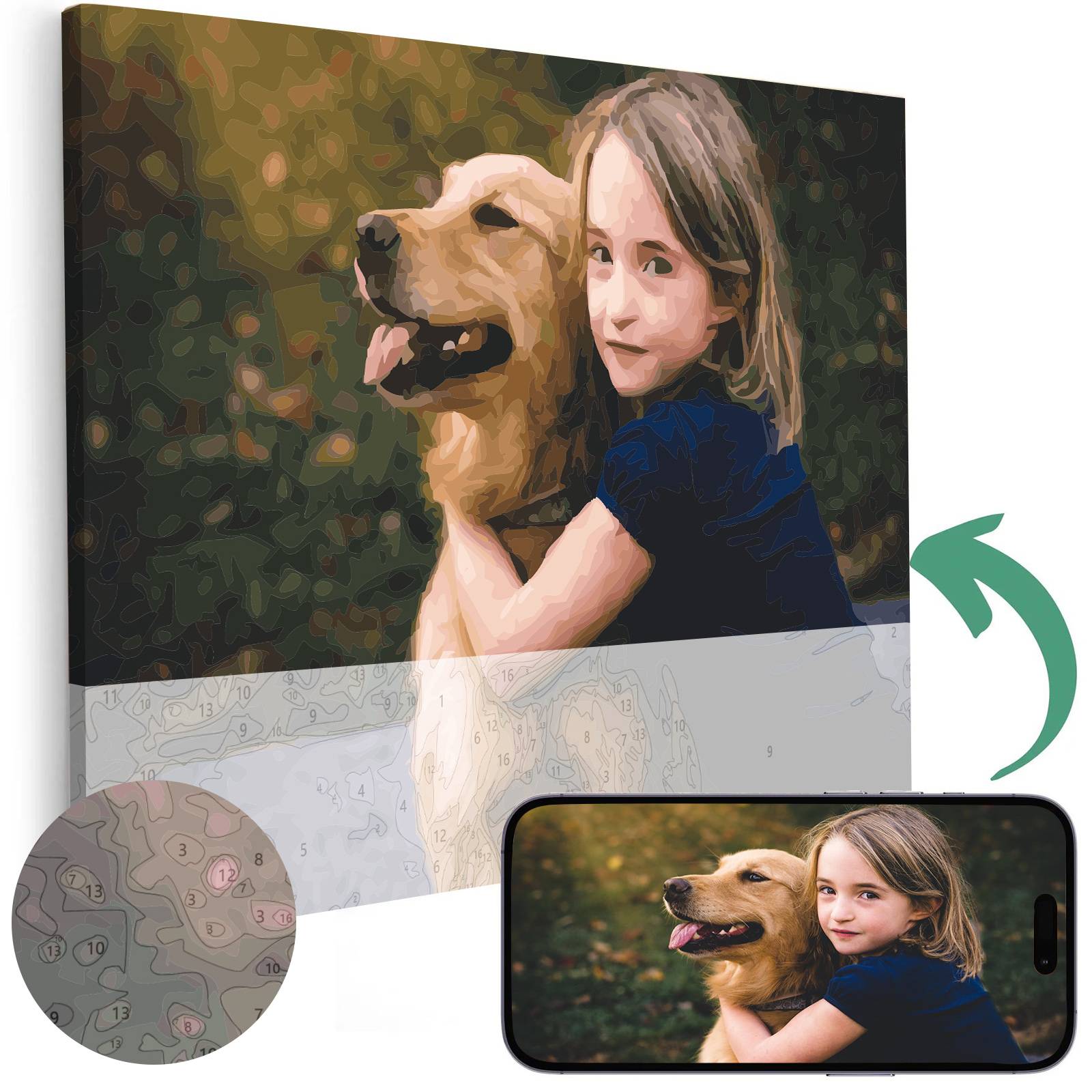 tucocoo-malen-nach-zahlen-personalisiert-foto-40x50cm-24-farben image 1