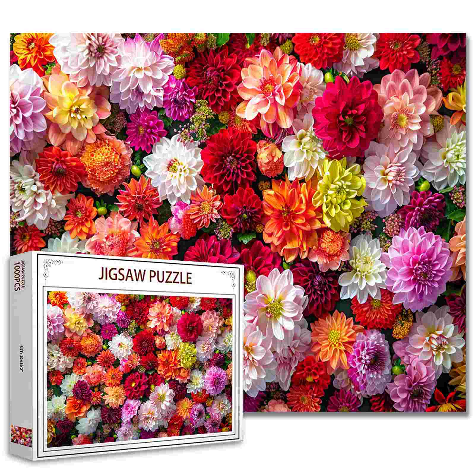 tucocoo-blooming-dahlia-puzzle-1000-teile-blumen image 1