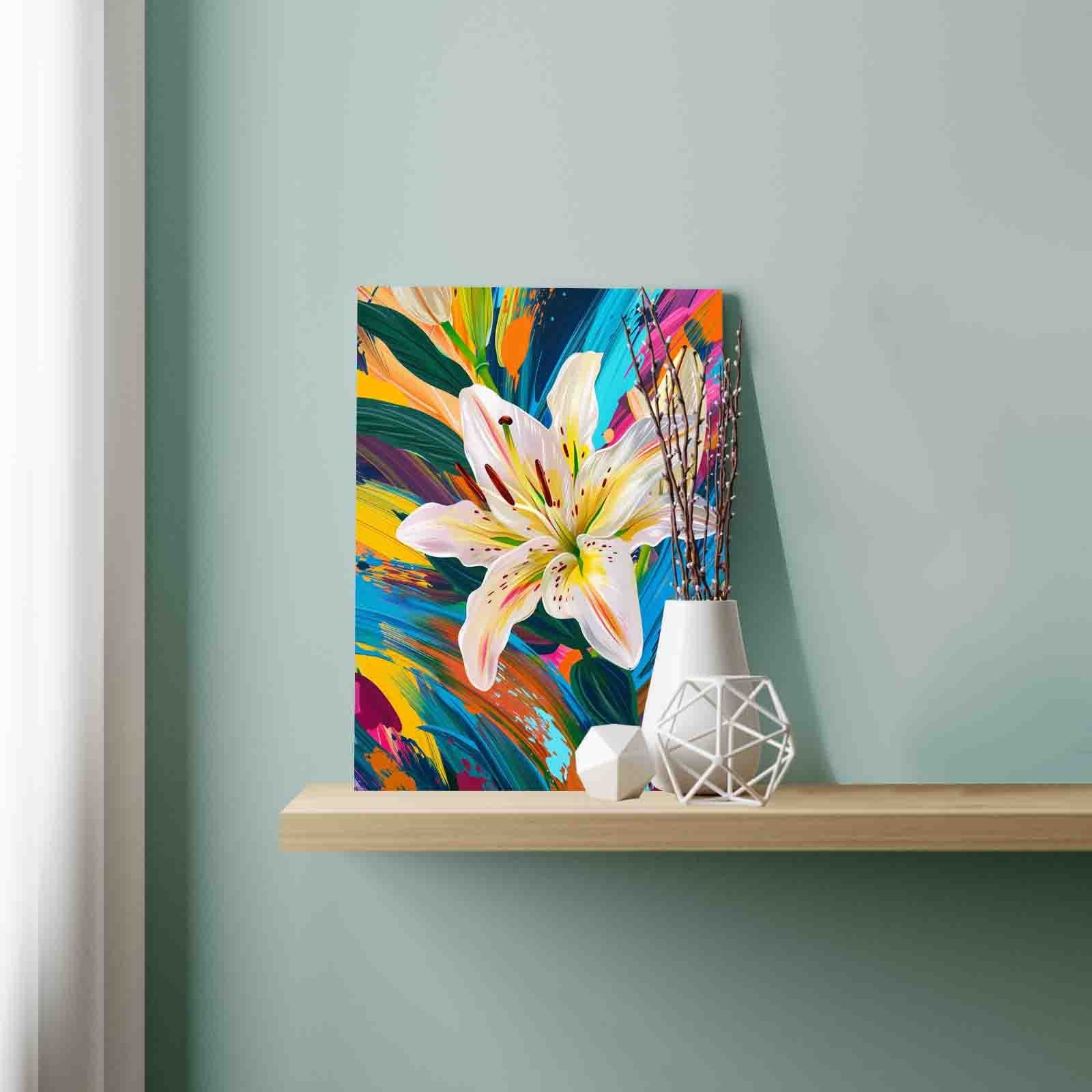 tucocoo-paint-by-numbers-color-splash-lily-malen-nach-zahlen-40x50 image 3