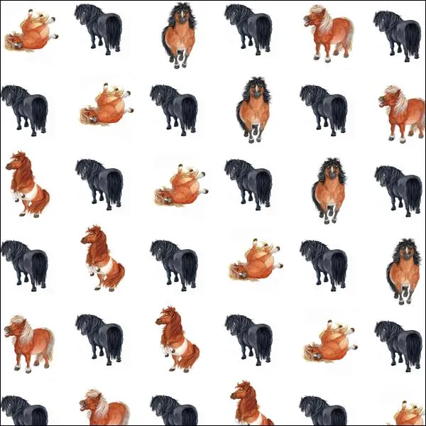 otter-house-geschenkpapier-alisons-animals-pony-pferd image 1