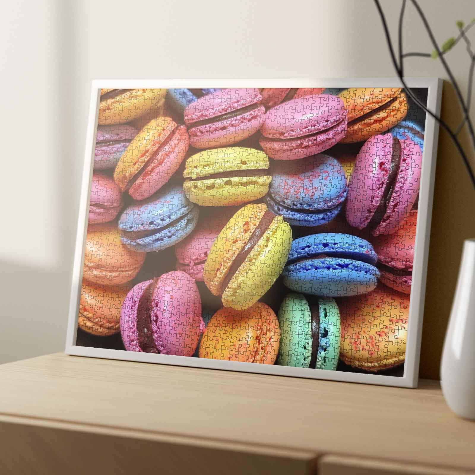 tucocoo-colorful-macarons-puzzle-1000-teile-dessert-motiv image 4