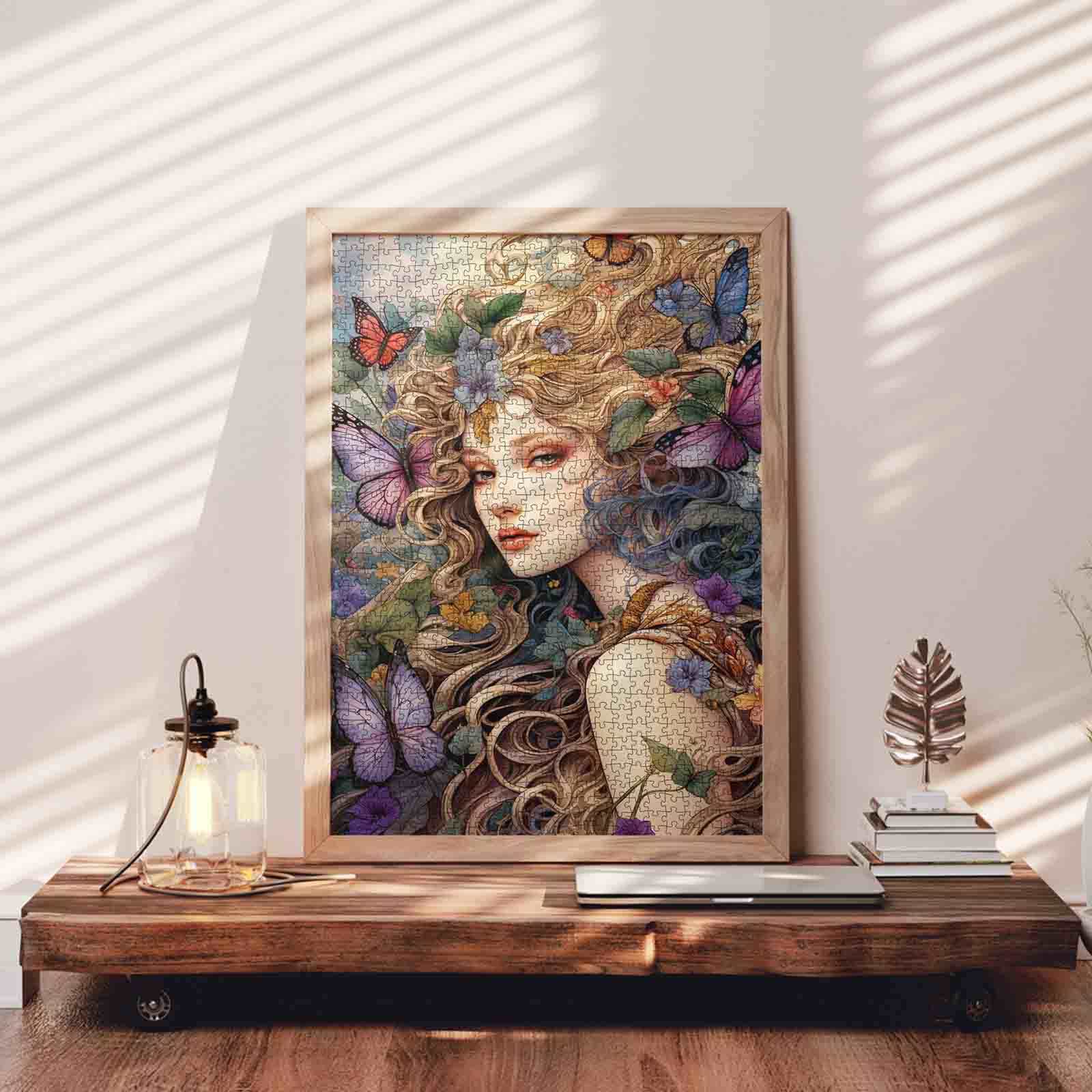 tucocoo-embraced-fairy-flowing-hair-puzzle-1000-teile image 3