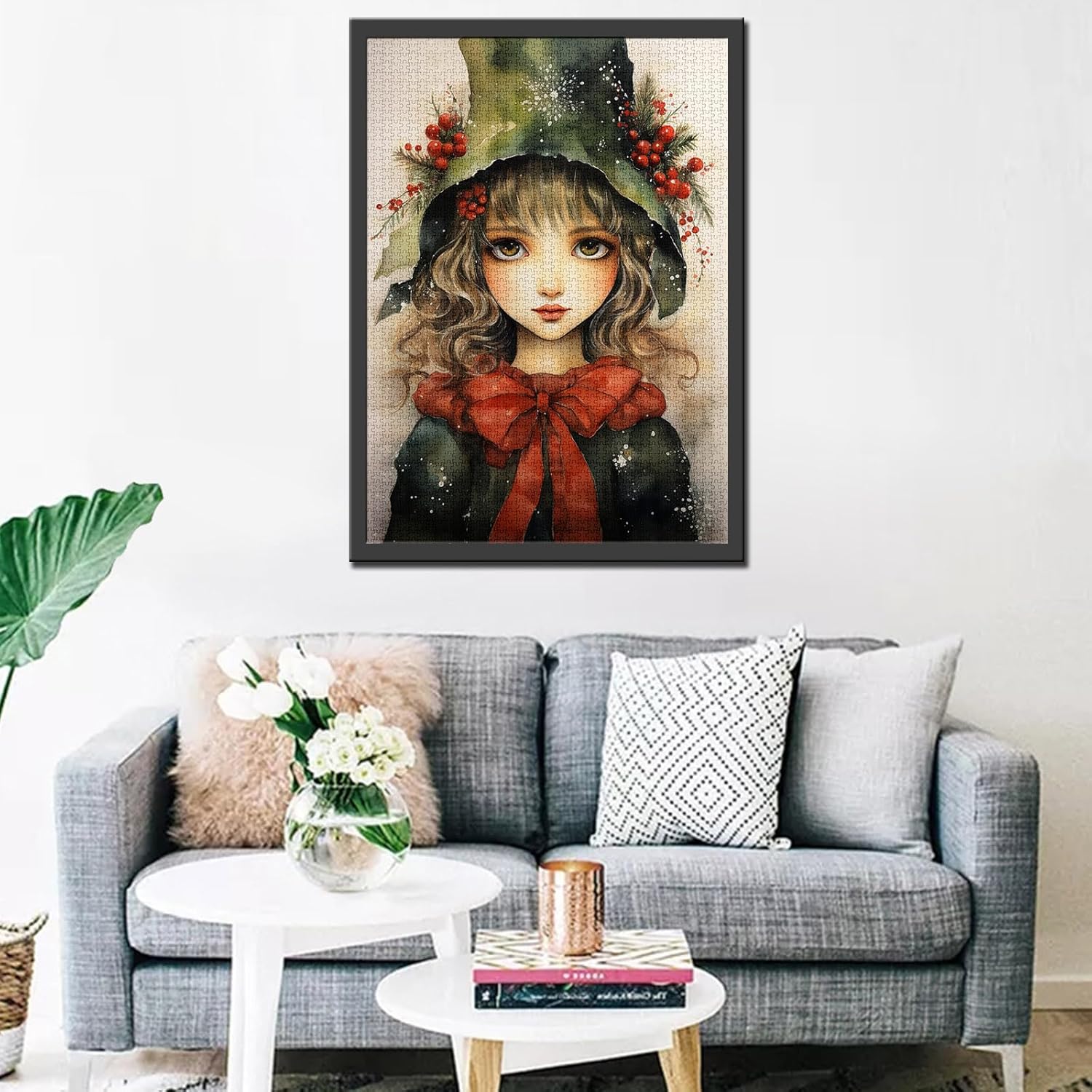 tucocoo-christmas-elf-girl-puzzle-1000-teile-winter image 3