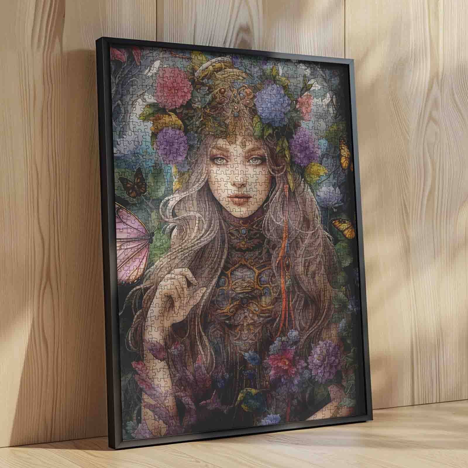 tucocoo-crowned-fairy-in-forest-puzzle-1000-teile-fee image 4