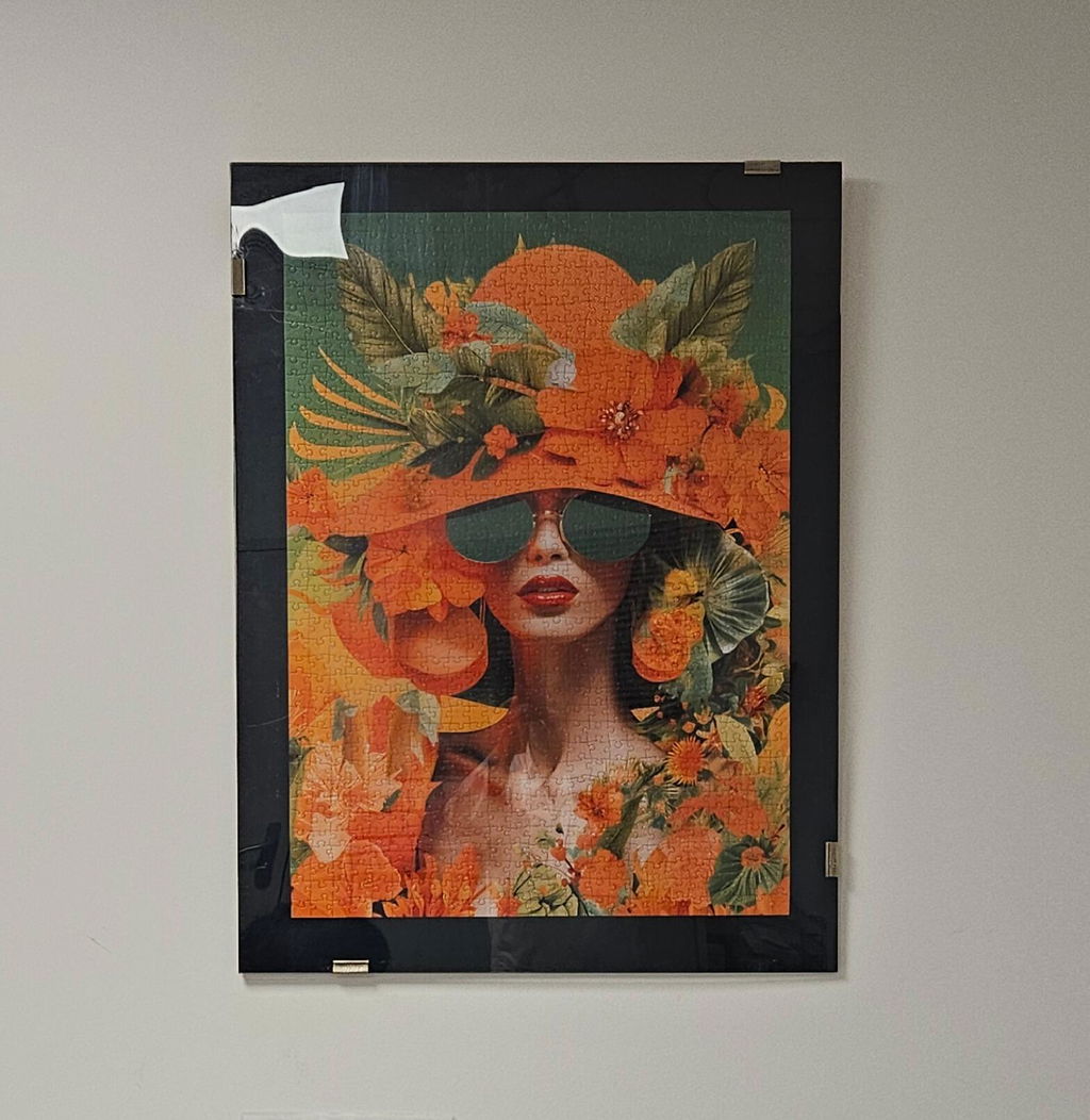 Orange strahlt stark