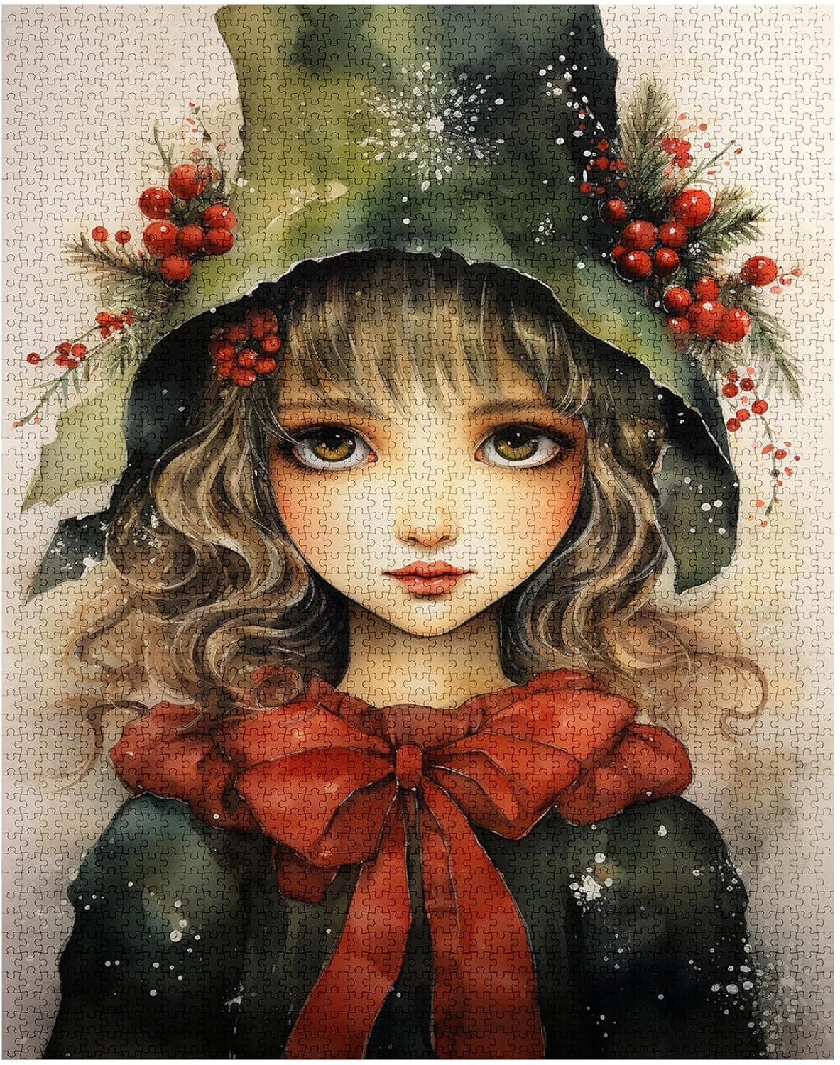 tucocoo-christmas-elf-girl-puzzle-1000-teile-winter image 2