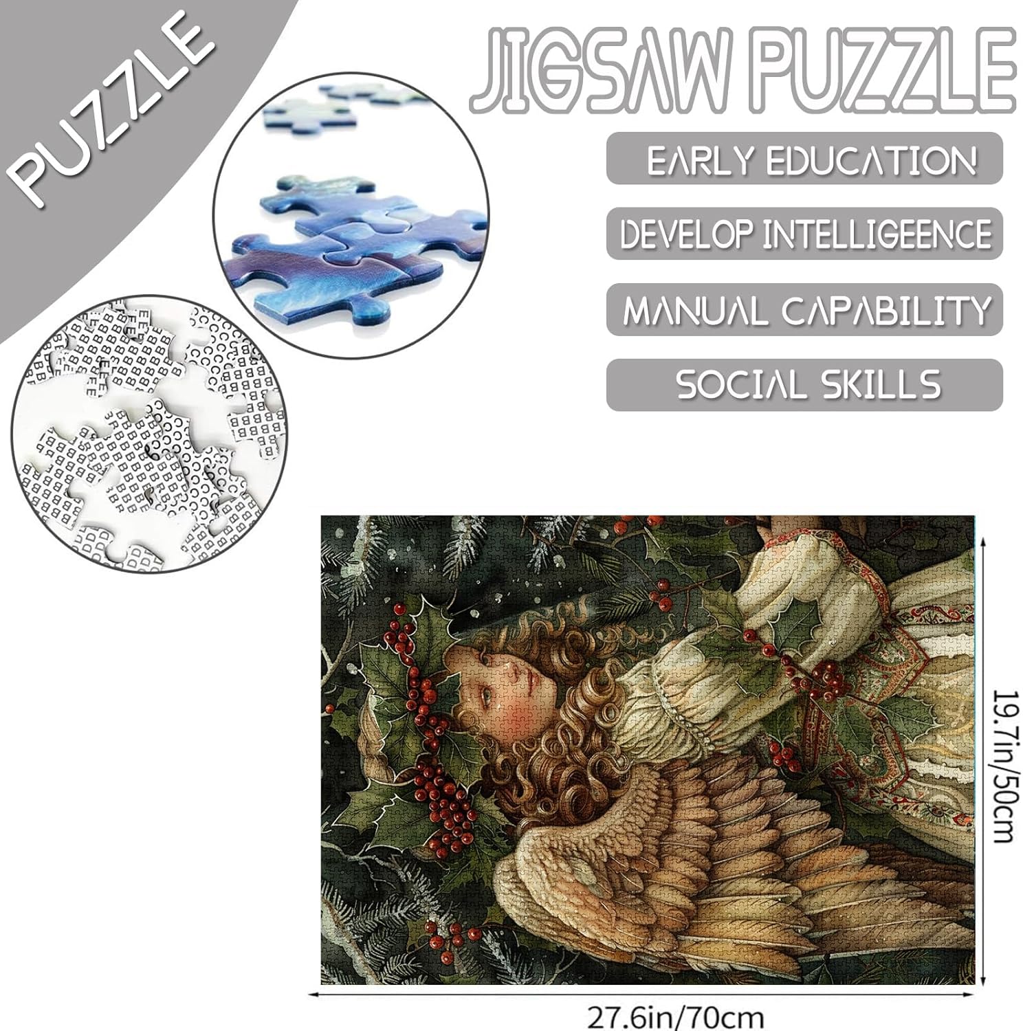 tucocoo-christmas-vintage-angel-puzzle-1000-teile-engel image 4