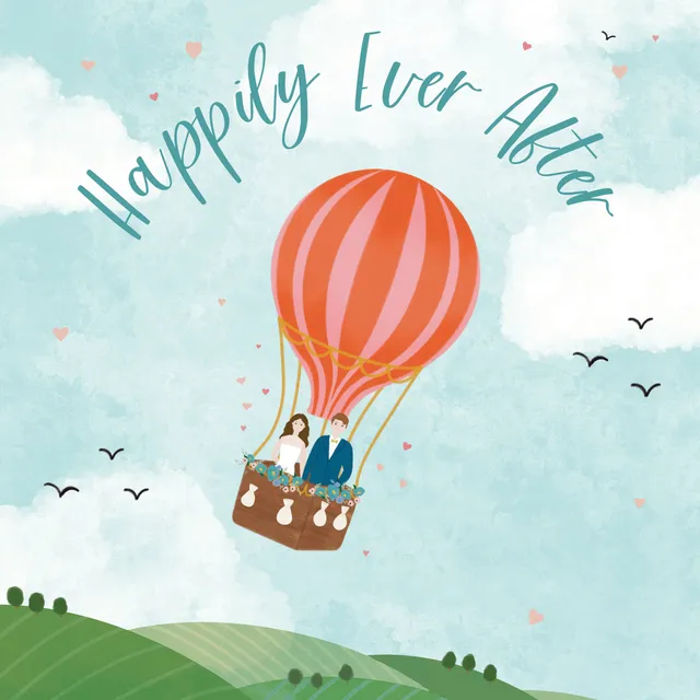 otter-house-greetings-cards-hochzeitskarte-hot-air-balloon-v-gel image 1