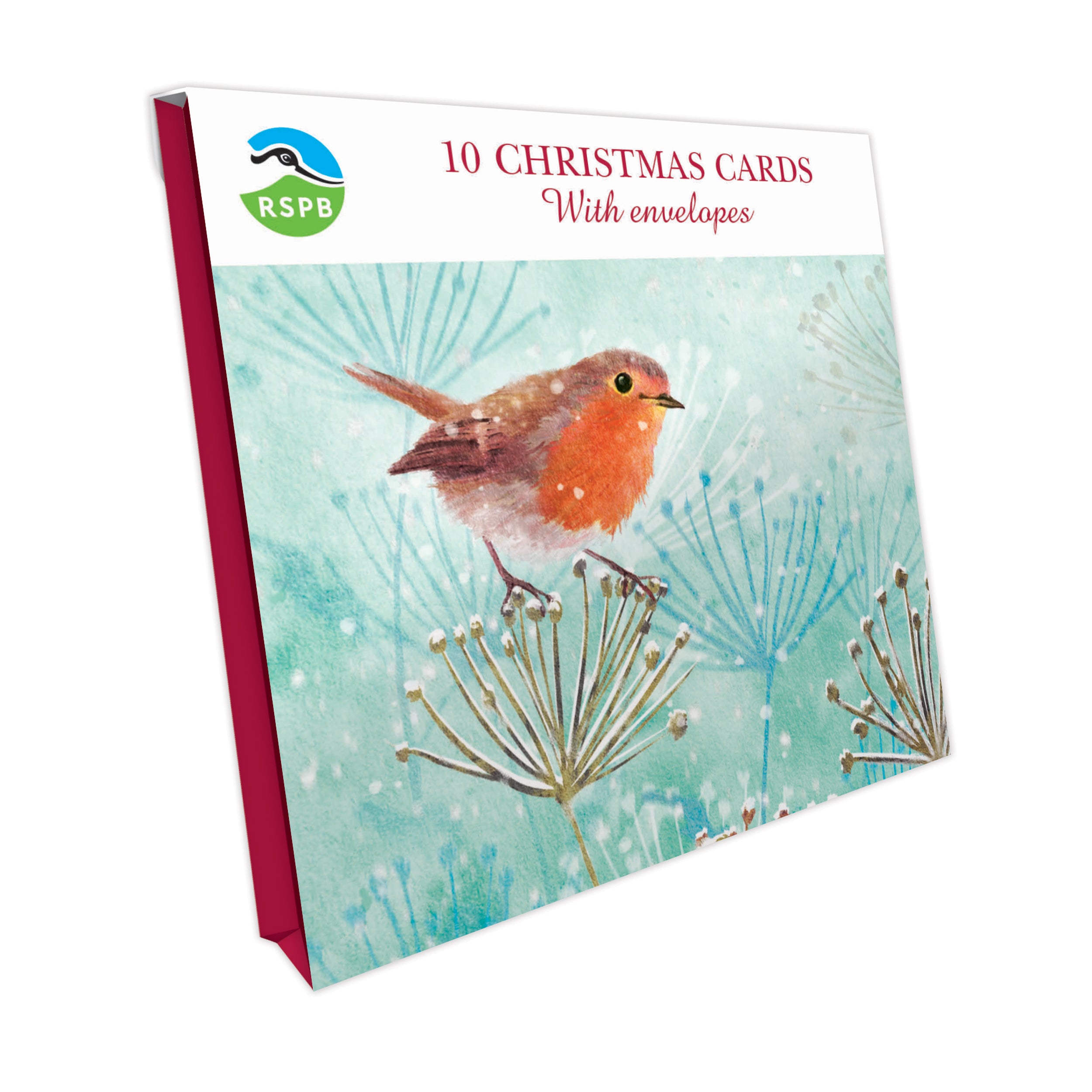 otter-house-christmas-winter-robin-weihnachtskarten-10-st-ck-rotkehlchen image 1