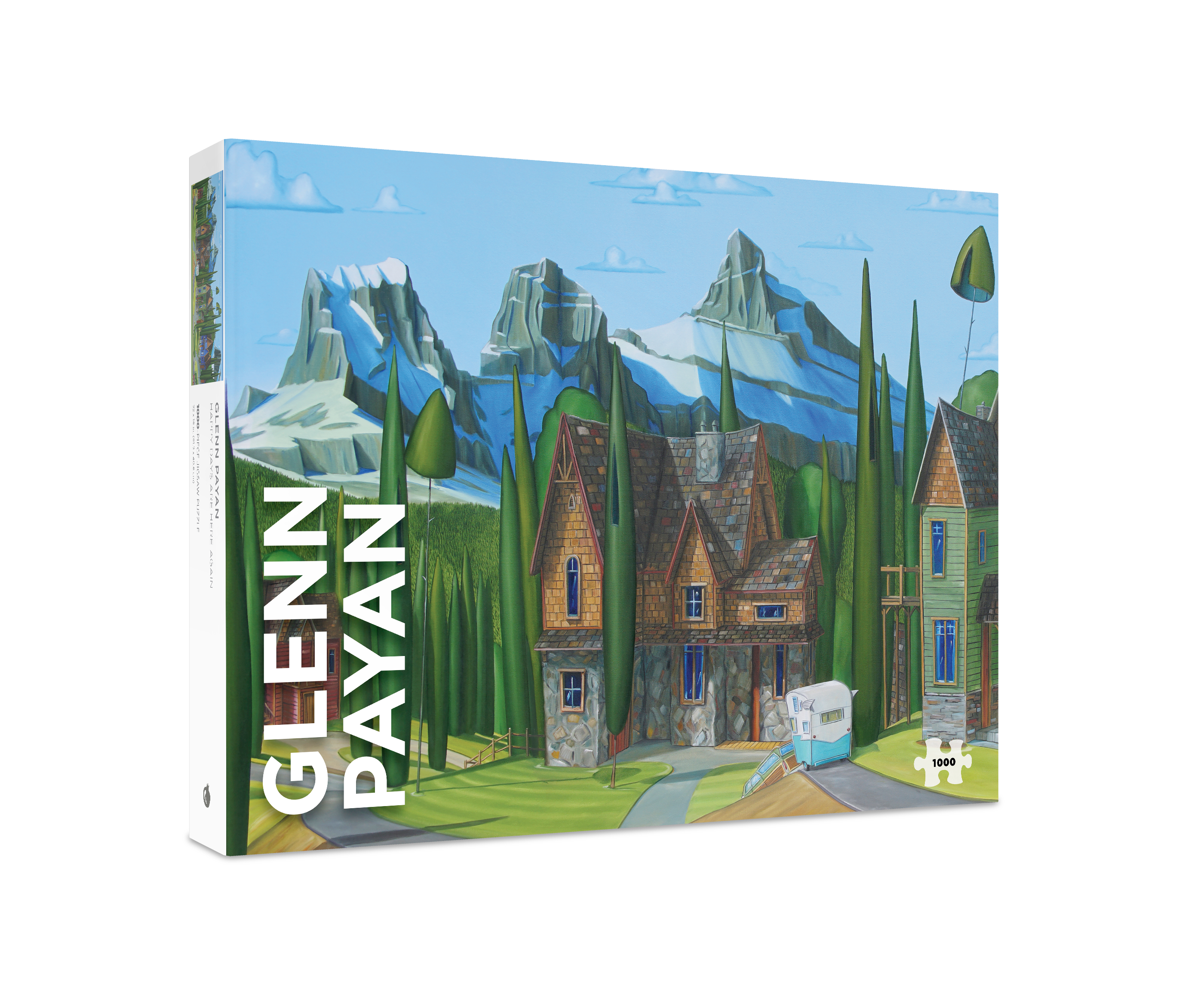 pomegranate-glenn-payan-happy-days-1000-teile-puzzle-landschaft image 1