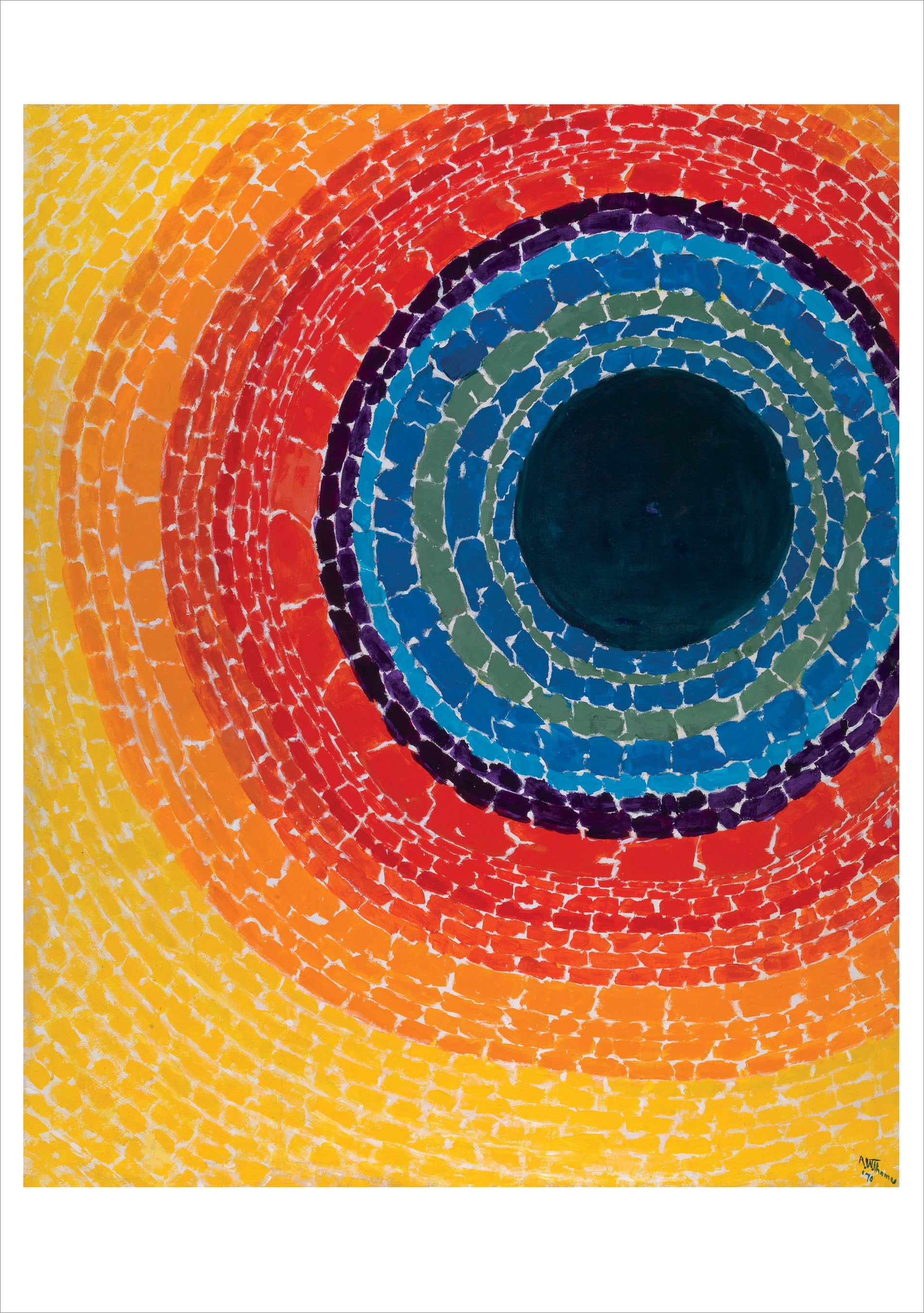 pomegranate-alma-thomas-the-eclipse-geburtstagskarte-kunstmotiv image 1