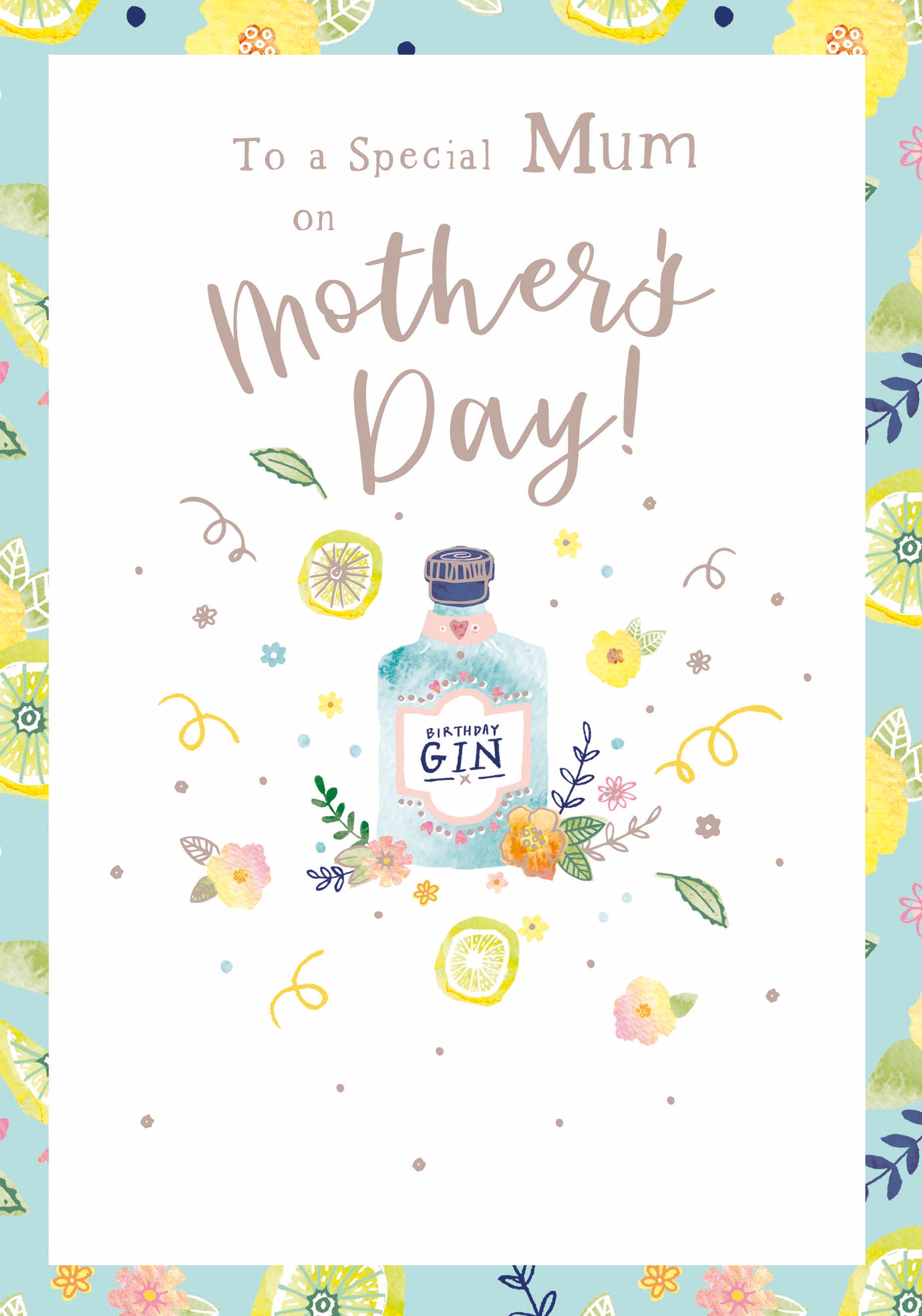 otter-house-you-re-gin-credible-muttertagskarte-floral image 1