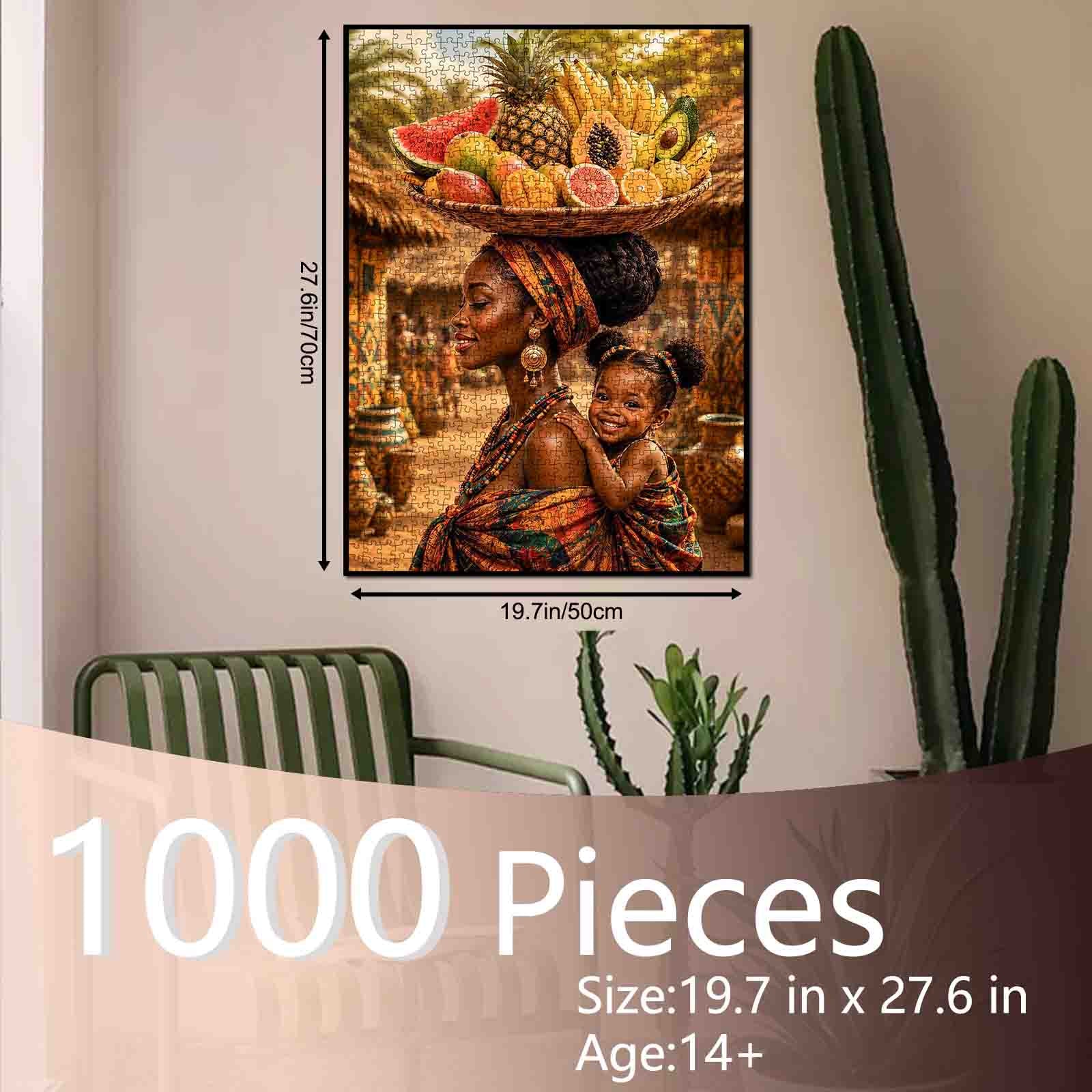 tucocoo-mother-and-child-harvest-puzzle-1000-teile-familienmotiv image 5