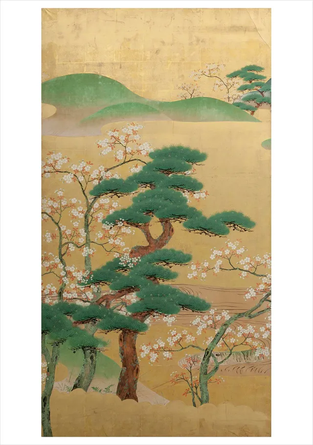 pomegranate-blank-notecards-japanese-landscape-klappkarte-japan image 1