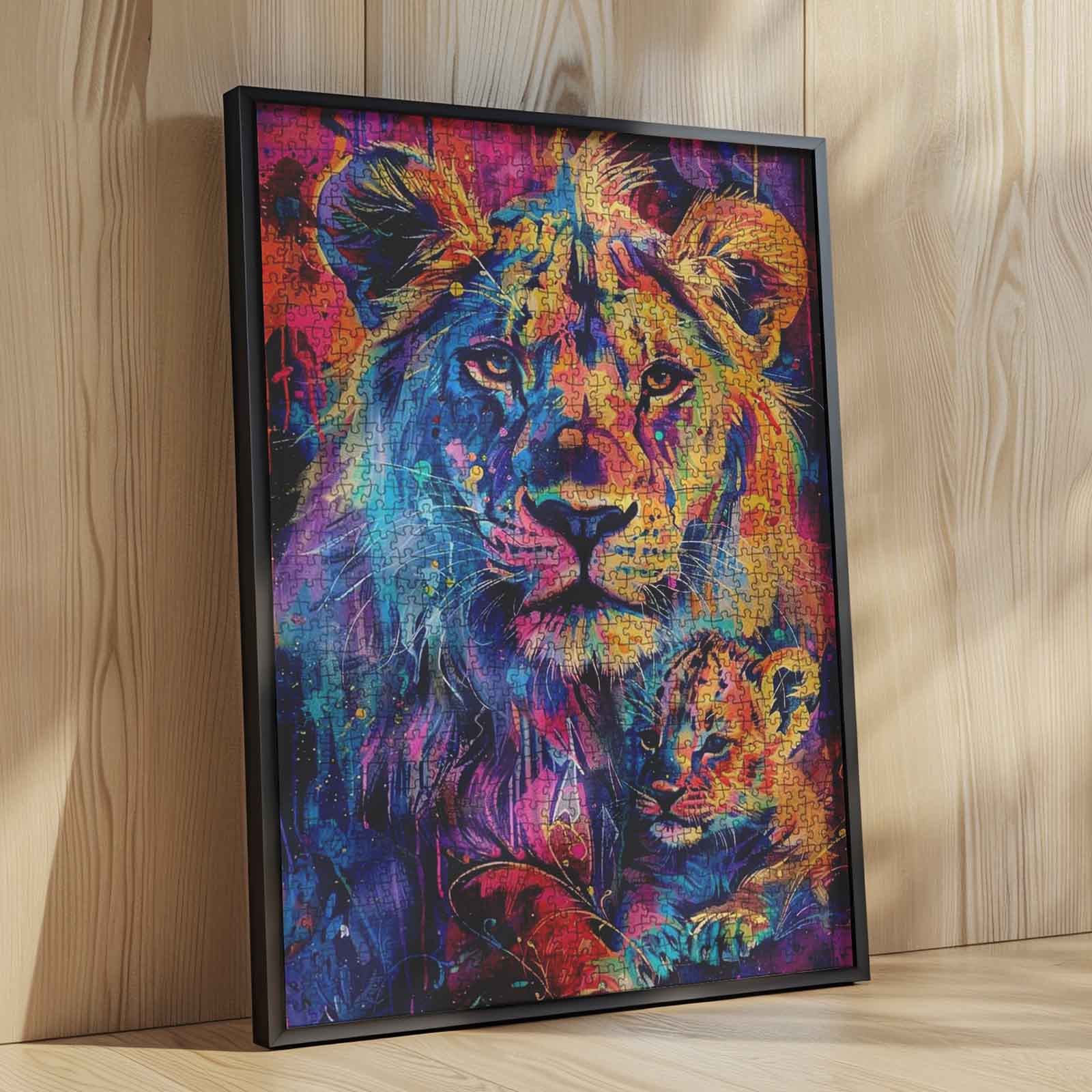 tucocoo-vibrant-lion-and-cub-puzzle-1000-teile-l-we image 4