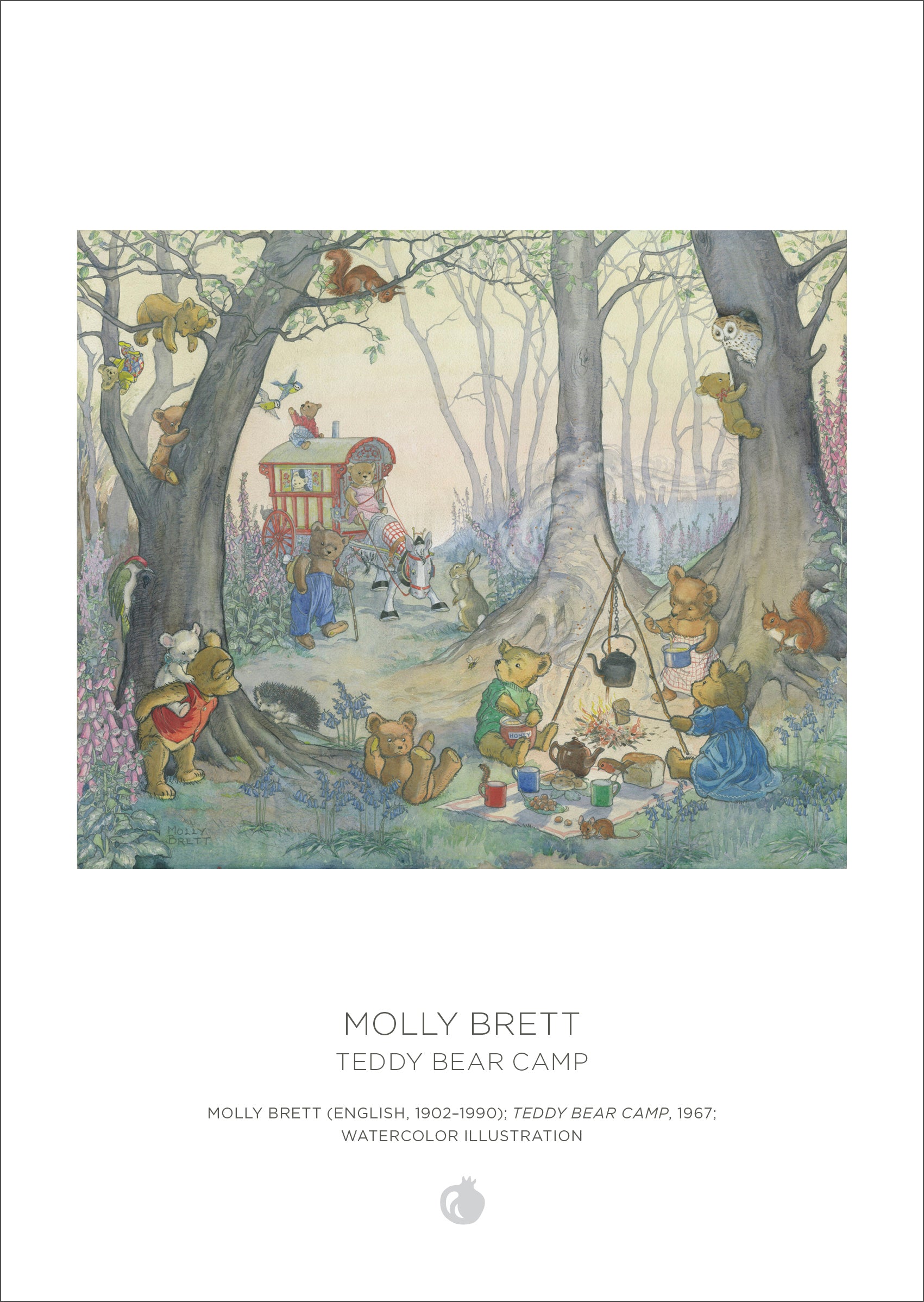 pomegranate-molly-brett-woodland-adventures-puzzle-120-teile image 8