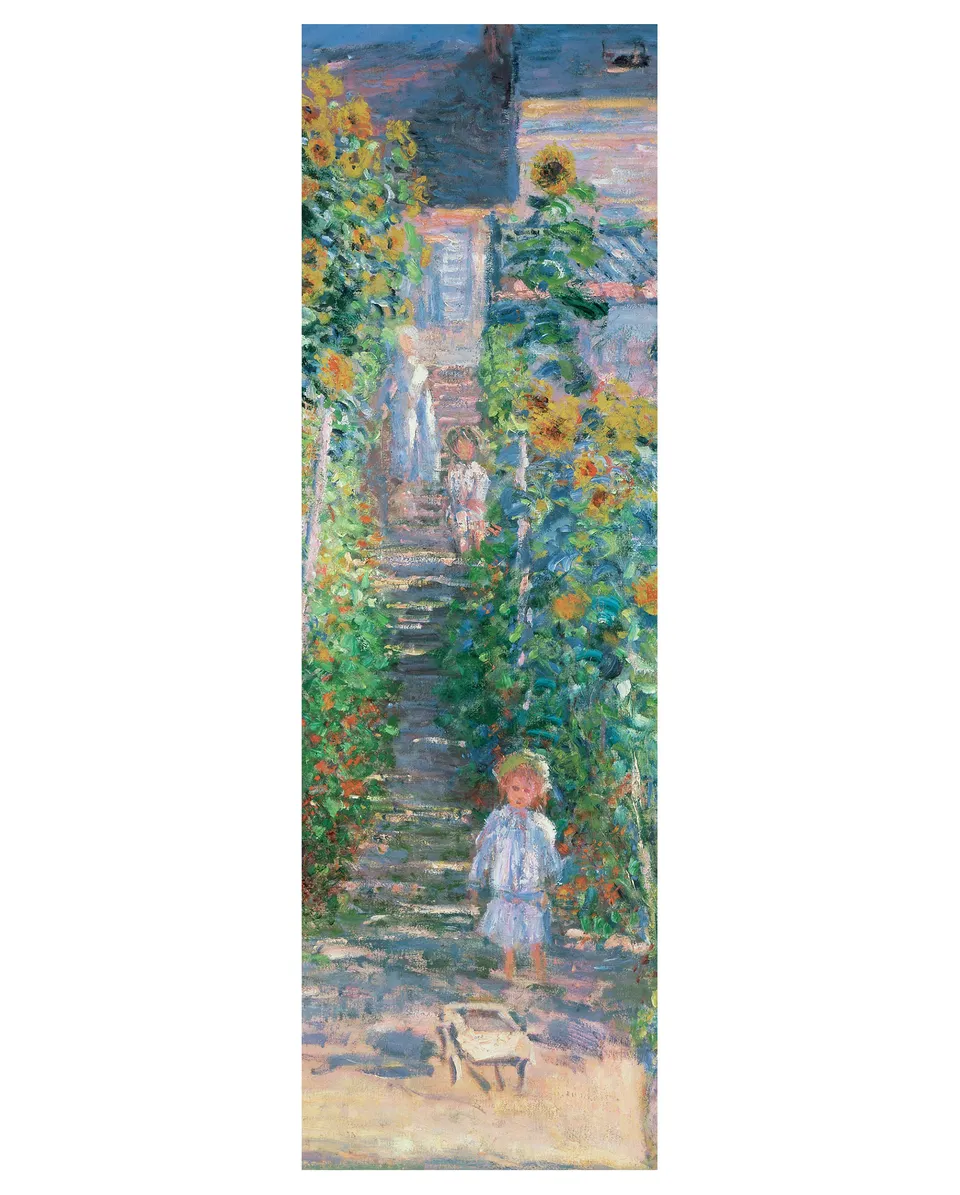 pomegranate-monet-garden-at-v-theuil-lesezeichen-impressionismus image 1