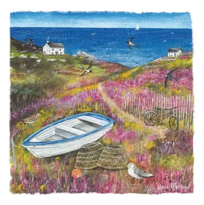 otter-house-country-lanes-sea-view-cottage-blankokarte image 1